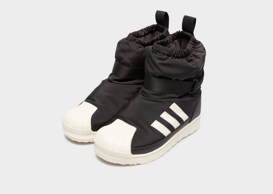 Ghete de iarnă pentru copii ADIDAS SUPERSTAR 360 WTR BOOT C JQ7949 Negru