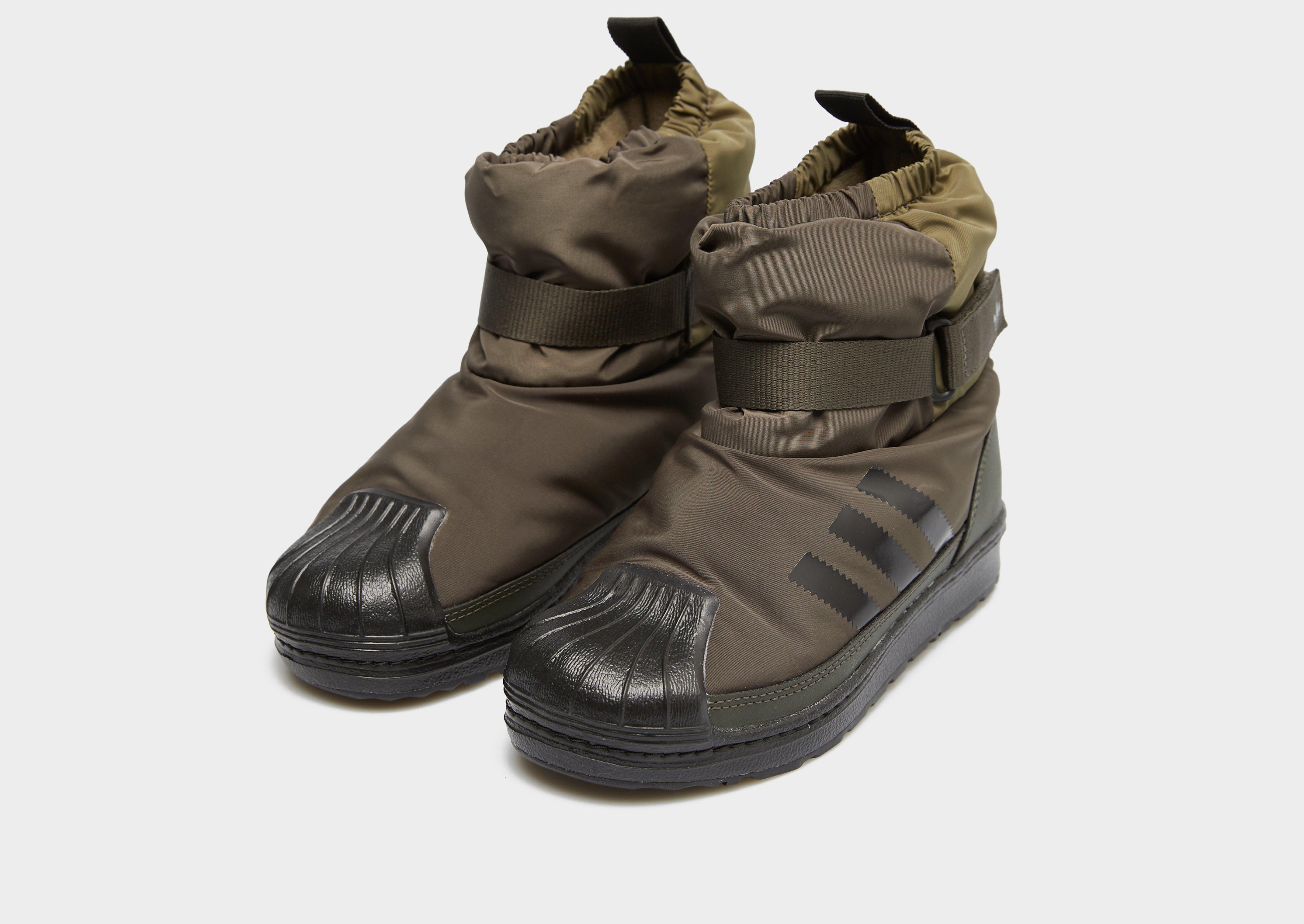 Detské zimní boty ADIDAS SUPERSTAR 360 WTR BOOT C JQ7950 Khaki