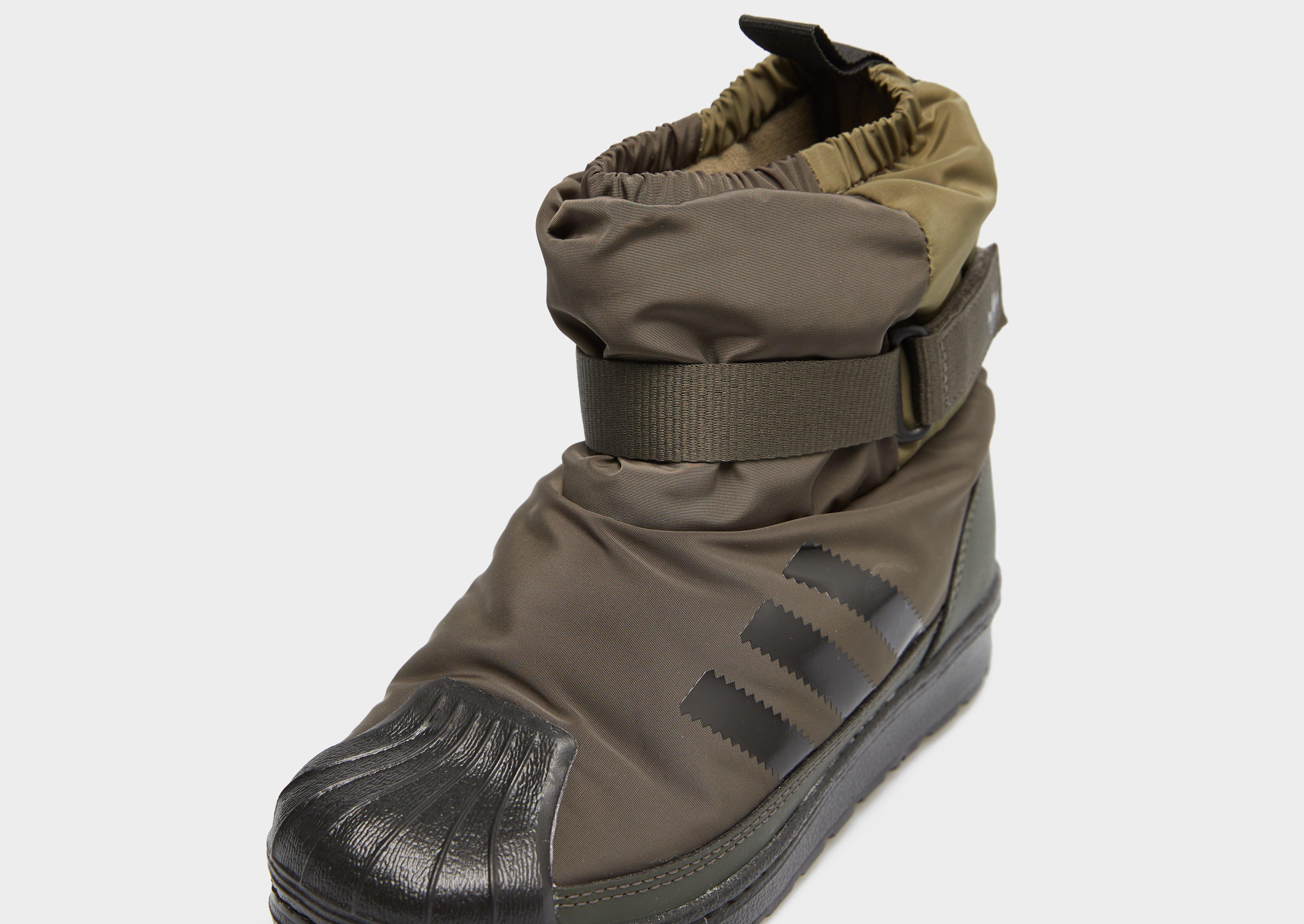 Detské zimní boty ADIDAS SUPERSTAR 360 WTR BOOT C JQ7950 Khaki