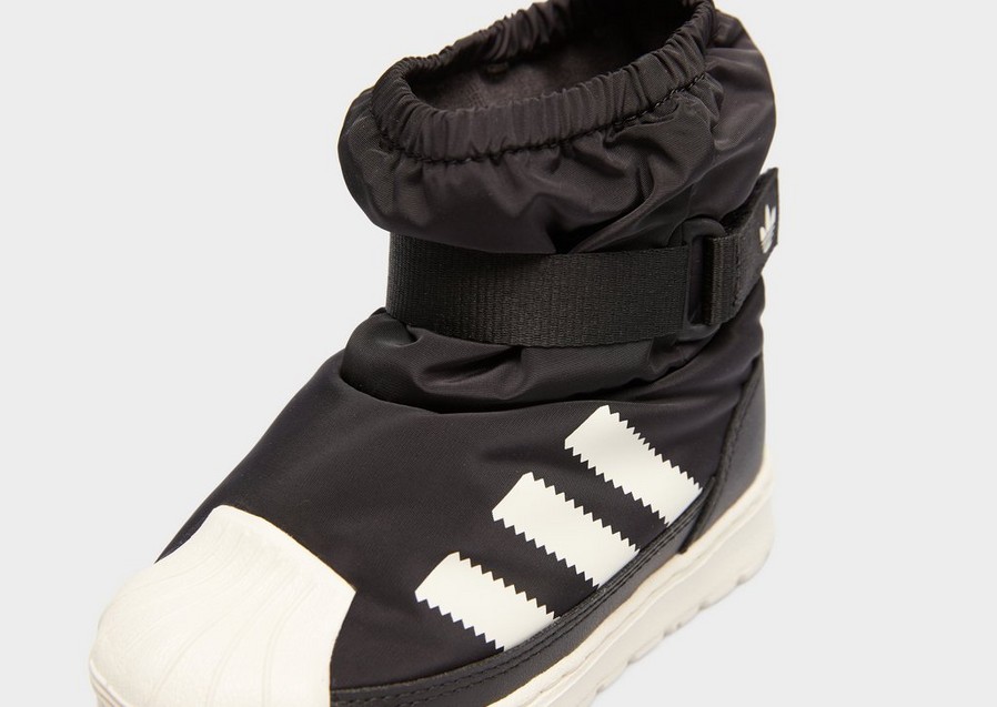 Ghete de iarnă pentru copii ADIDAS SUPERSTAR 360 WTR BOOT I JQ7951 Negru