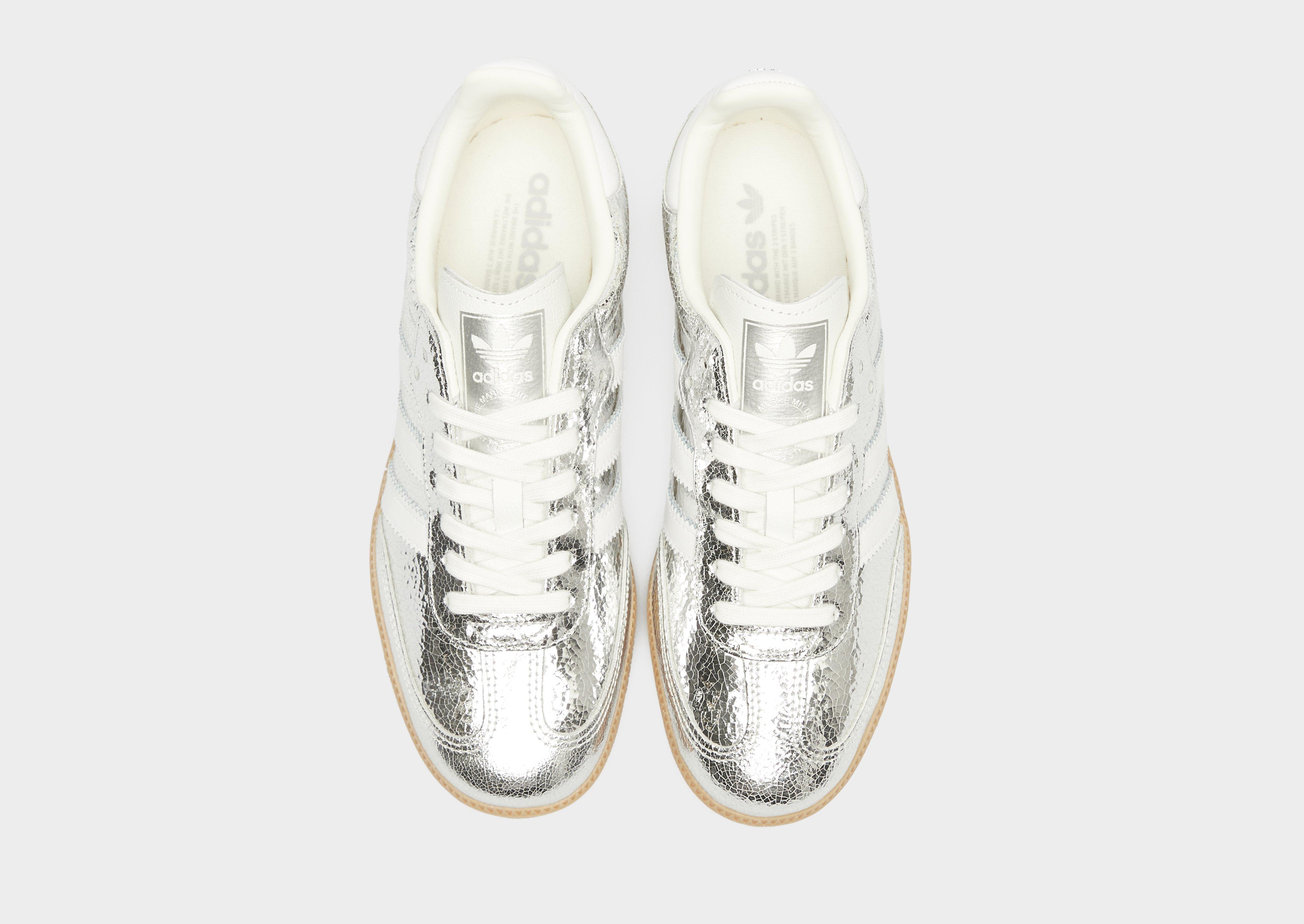 Buty sneakersy damskie ADIDAS SAMBA OG W JR0035 Srebrny