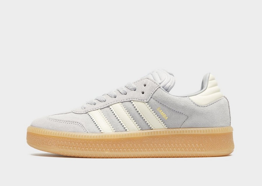 Buty sneakersy dla dzieci ADIDAS SAMBA XLG J JR4973 Szary