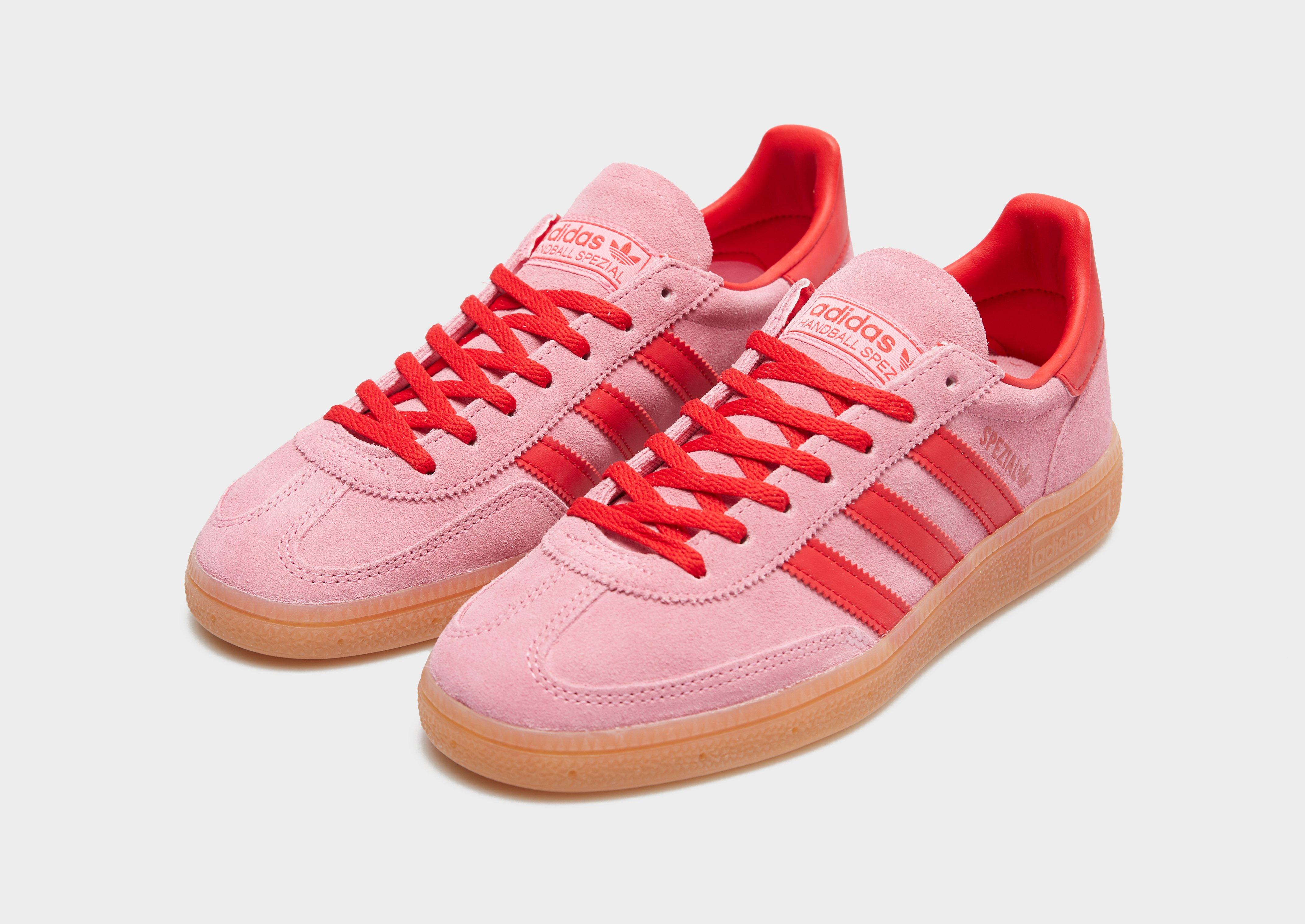 Buty sneakersy damskie ADIDAS HANDBALL SPEZIAL W JR5006 Różowy