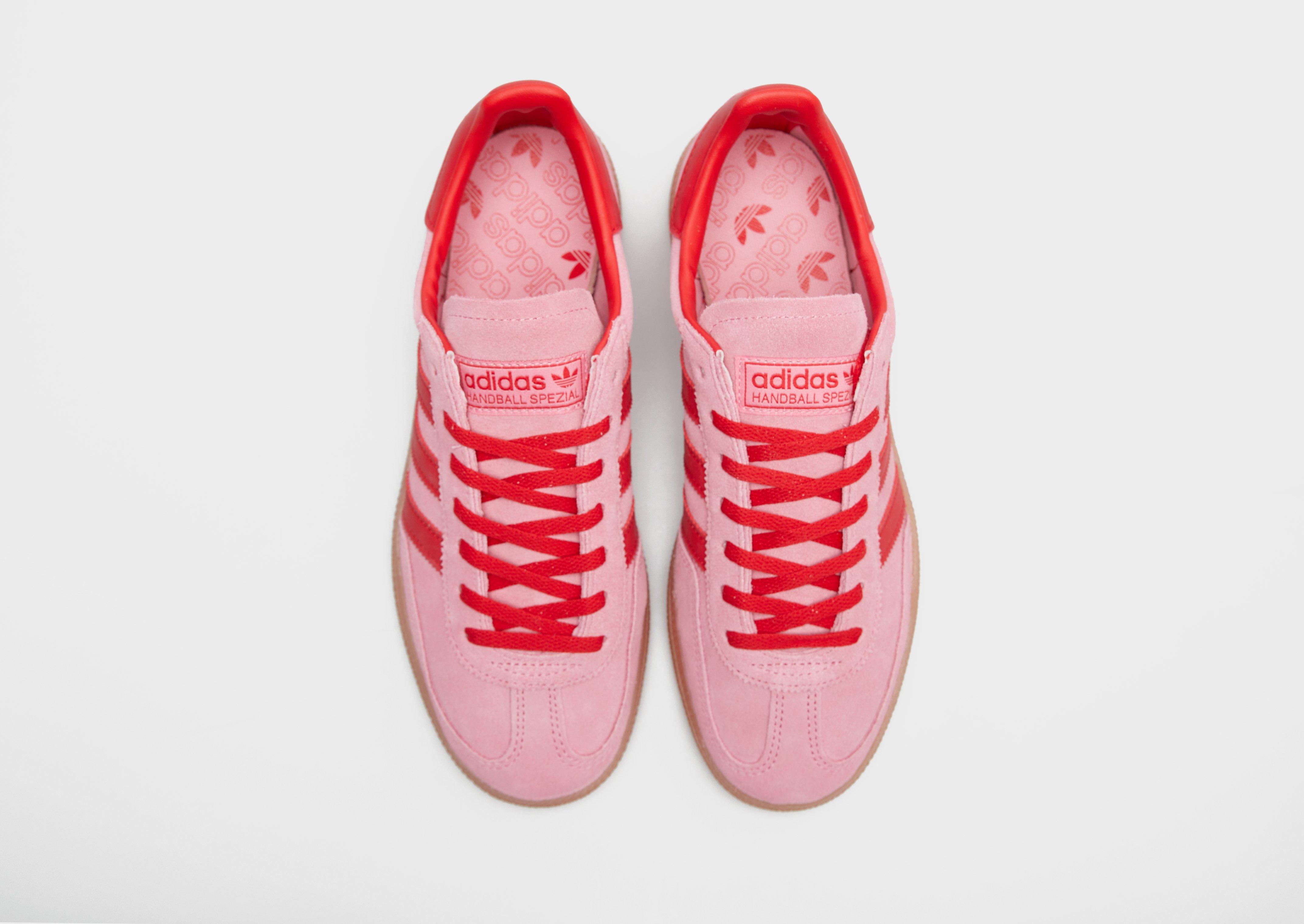 Buty sneakersy damskie ADIDAS HANDBALL SPEZIAL W JR5006 Różowy