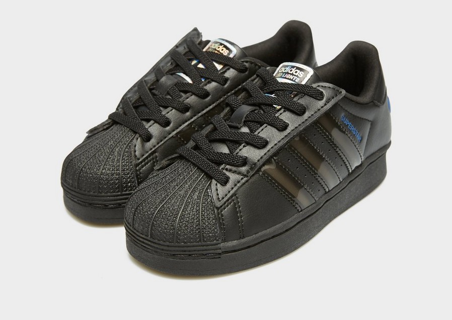 Detské tenisky ADIDAS SUPERSTAR LED LIGHTS CF EL C JS1291 Čierna