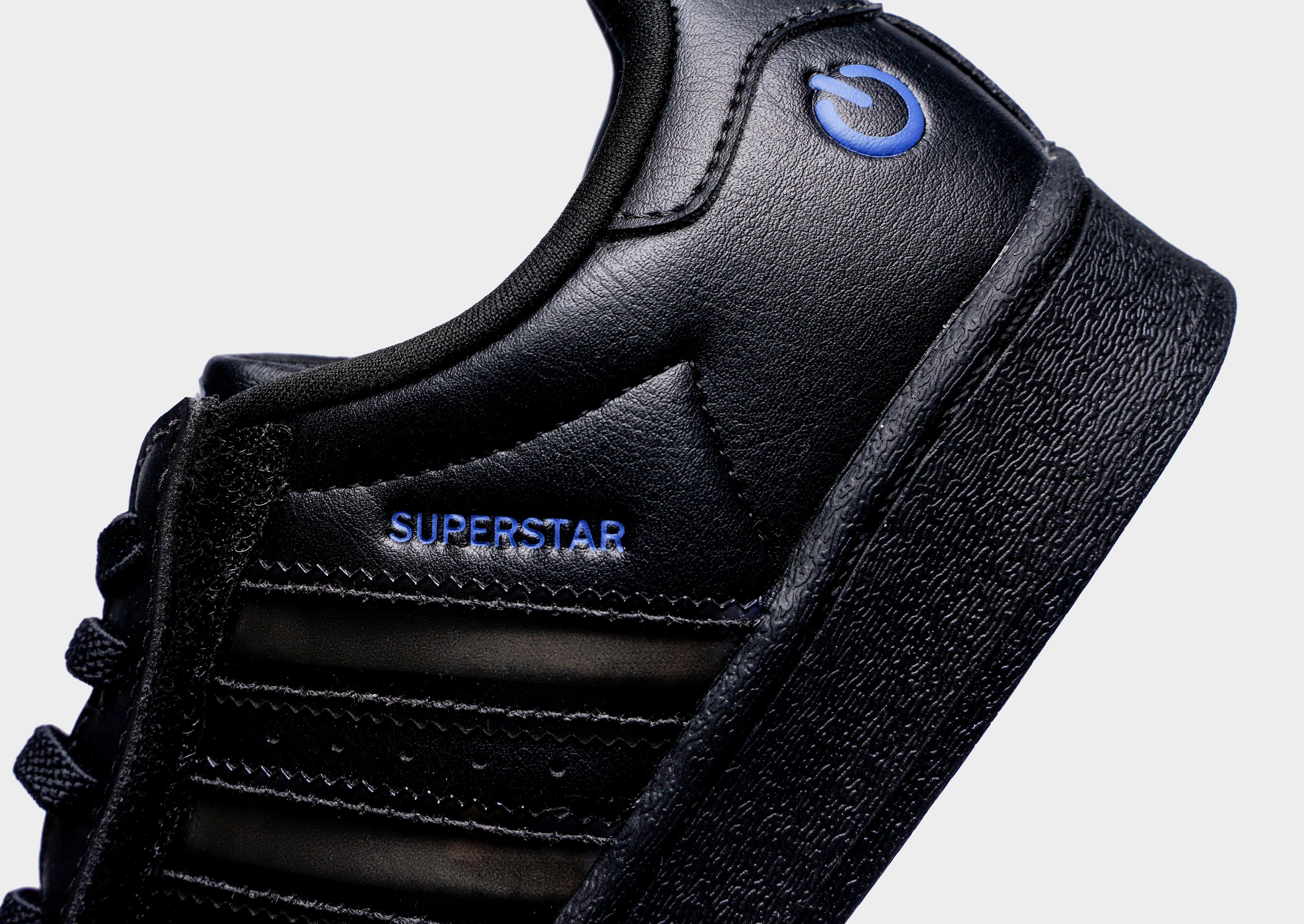 Adidași pentru copii ADIDAS SUPERSTAR LED LIGHTS CF EL C JS1291 Negru