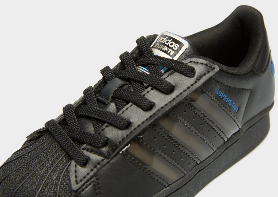 Detské tenisky ADIDAS SUPERSTAR LED LIGHTS CF EL C JS1291 Čierna
