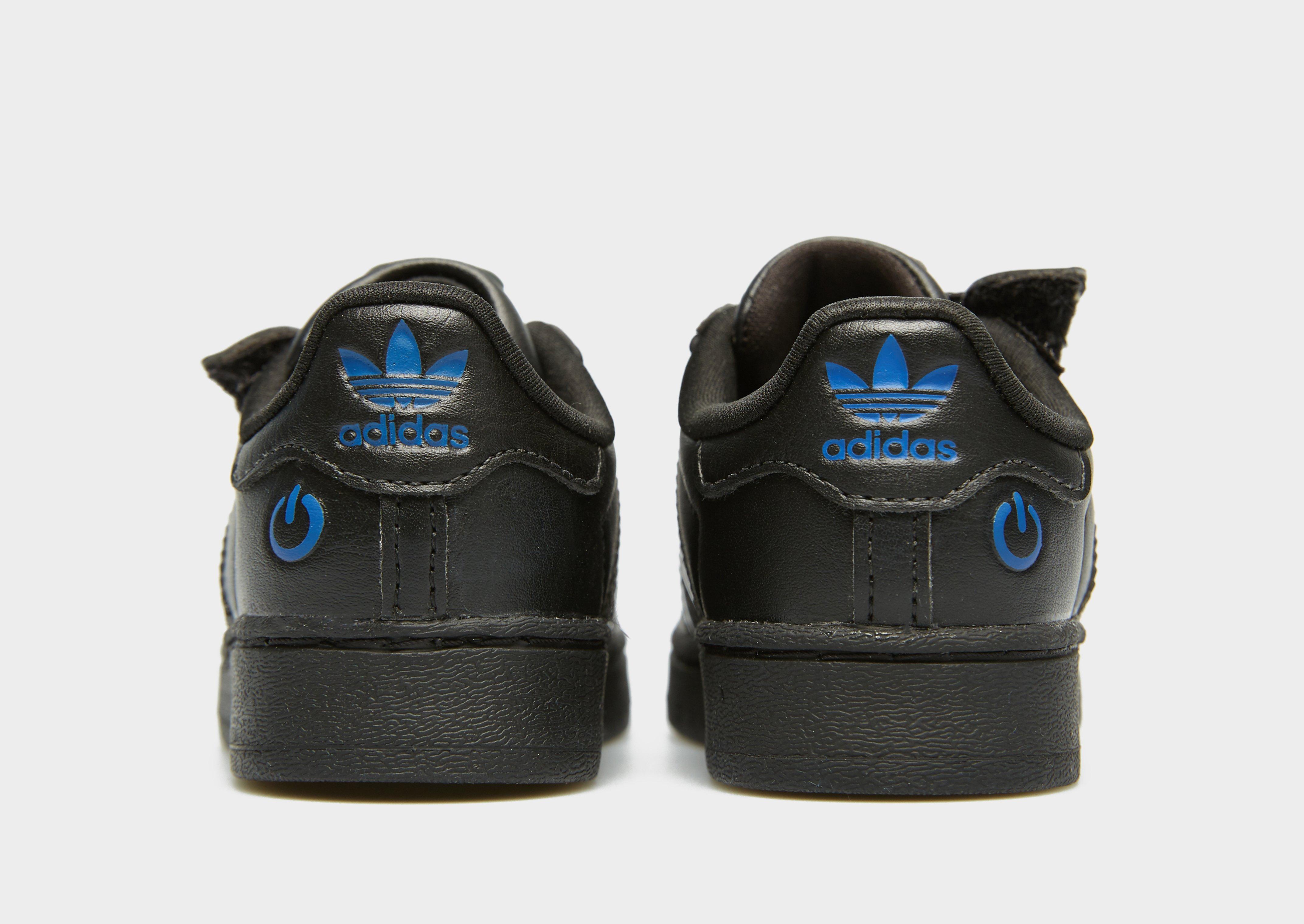 Adidași pentru copii ADIDAS SUPERSTAR LED LIGHTS CF EL I JS1295 Negru