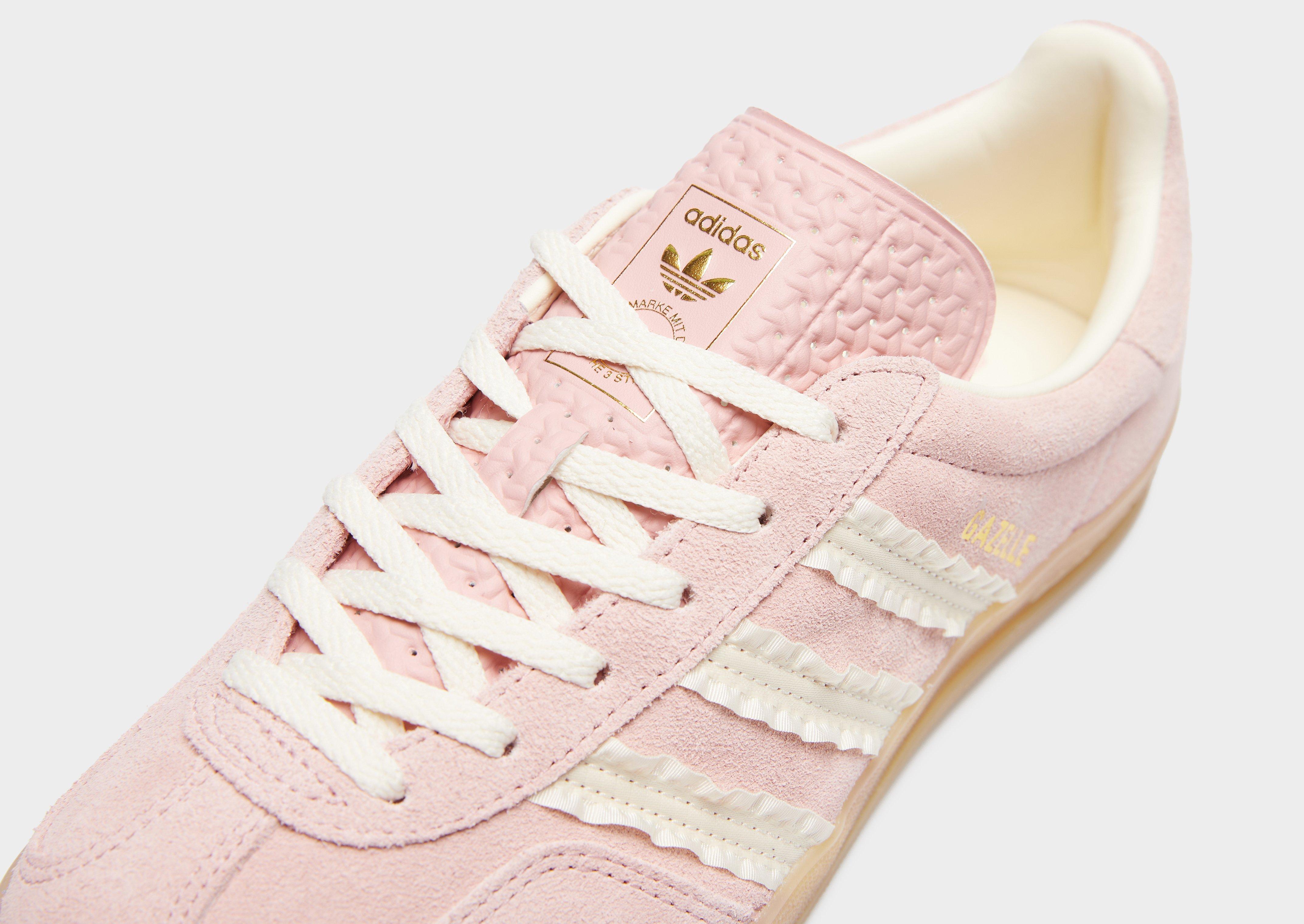 Kedai moterims ADIDAS GAZELLE INDOOR W JS1413 Pudrinė rožinė