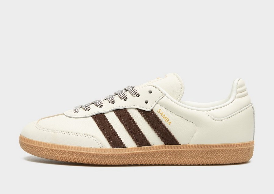 Buty sneakersy damskie ADIDAS SAMBA OG W JS3181 Kremowy