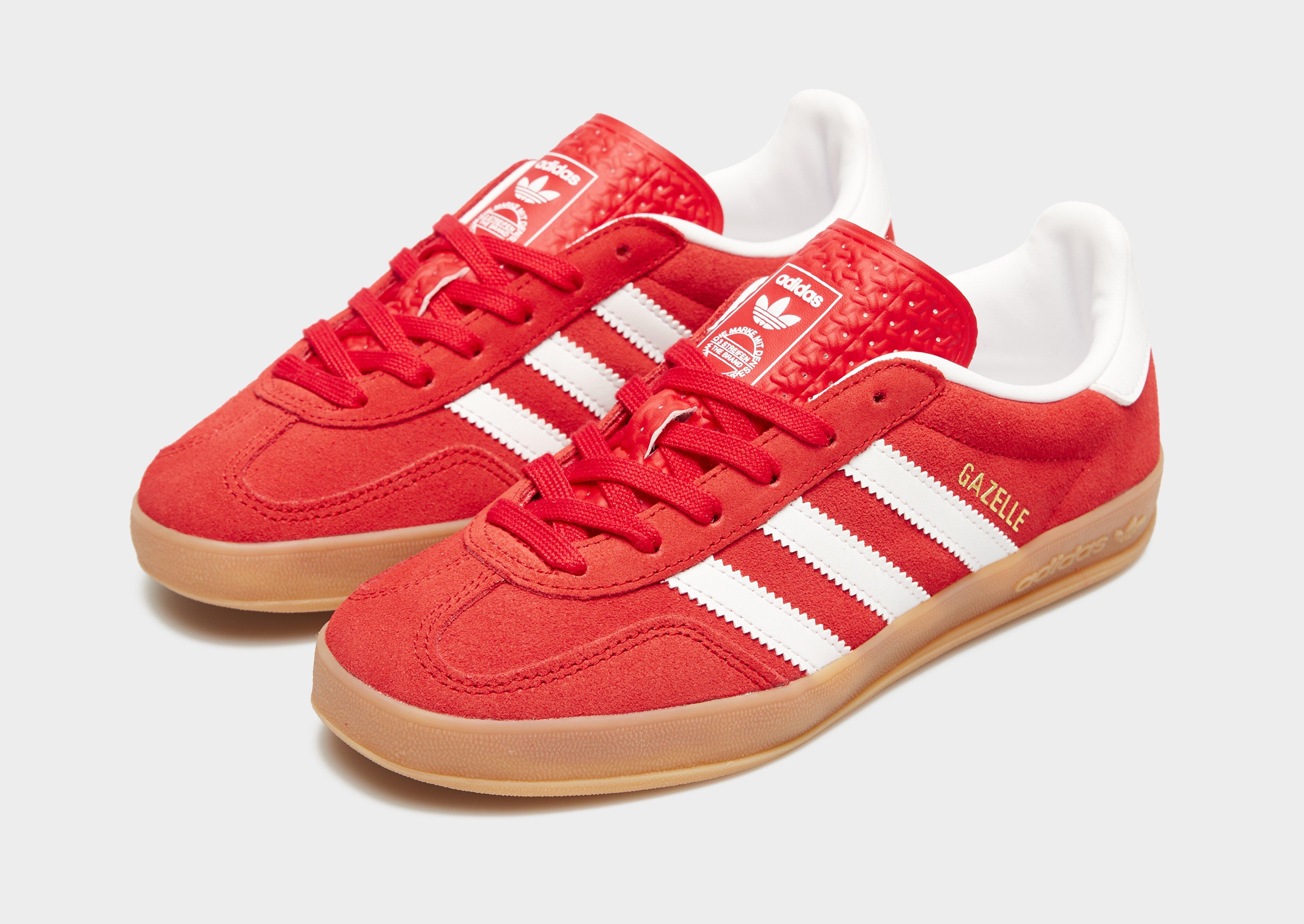 Adidași pentru copii ADIDAS GAZELLE INDOOR J JS3801 Roșu