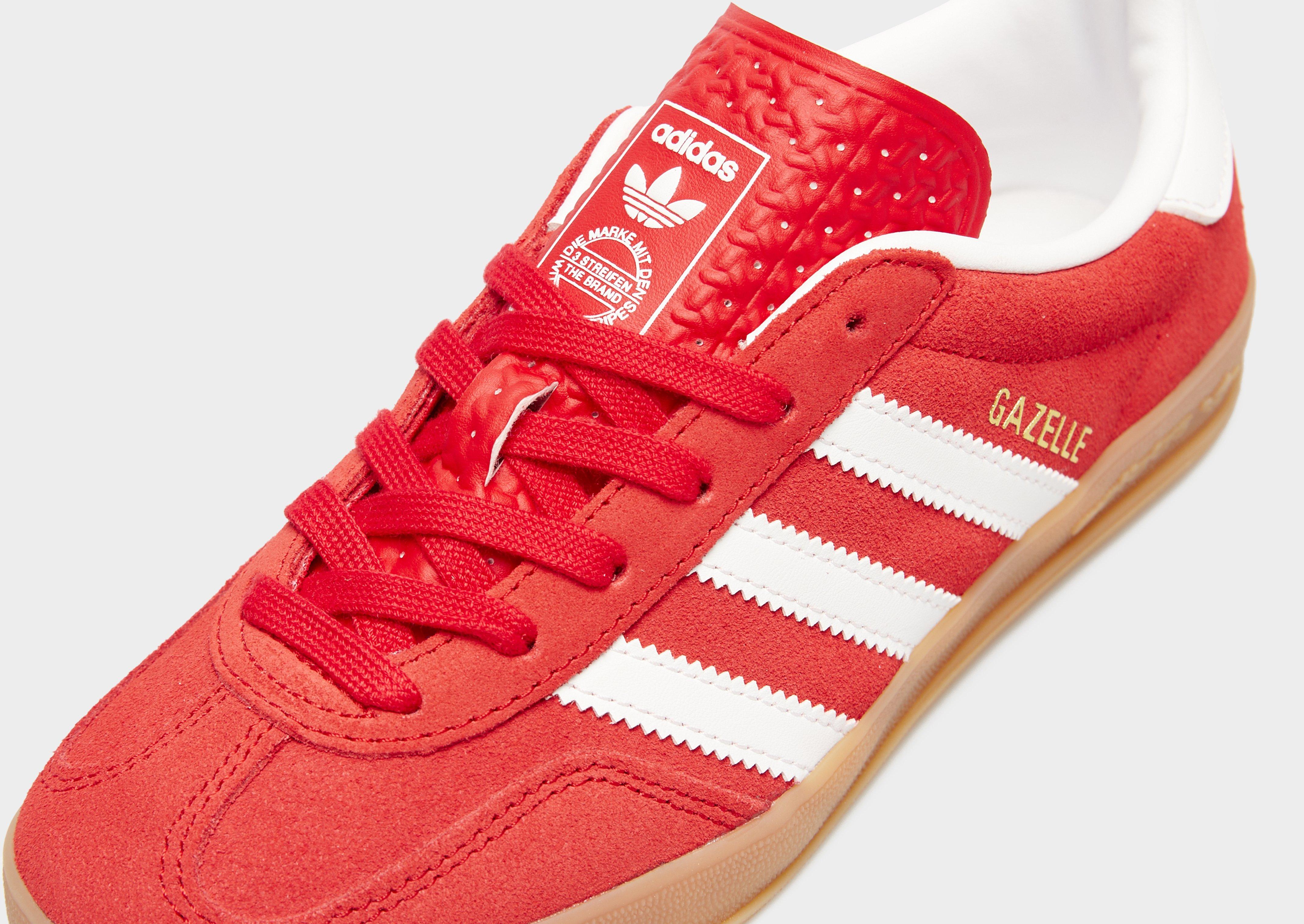 Adidași pentru copii ADIDAS GAZELLE INDOOR J JS3801 Roșu