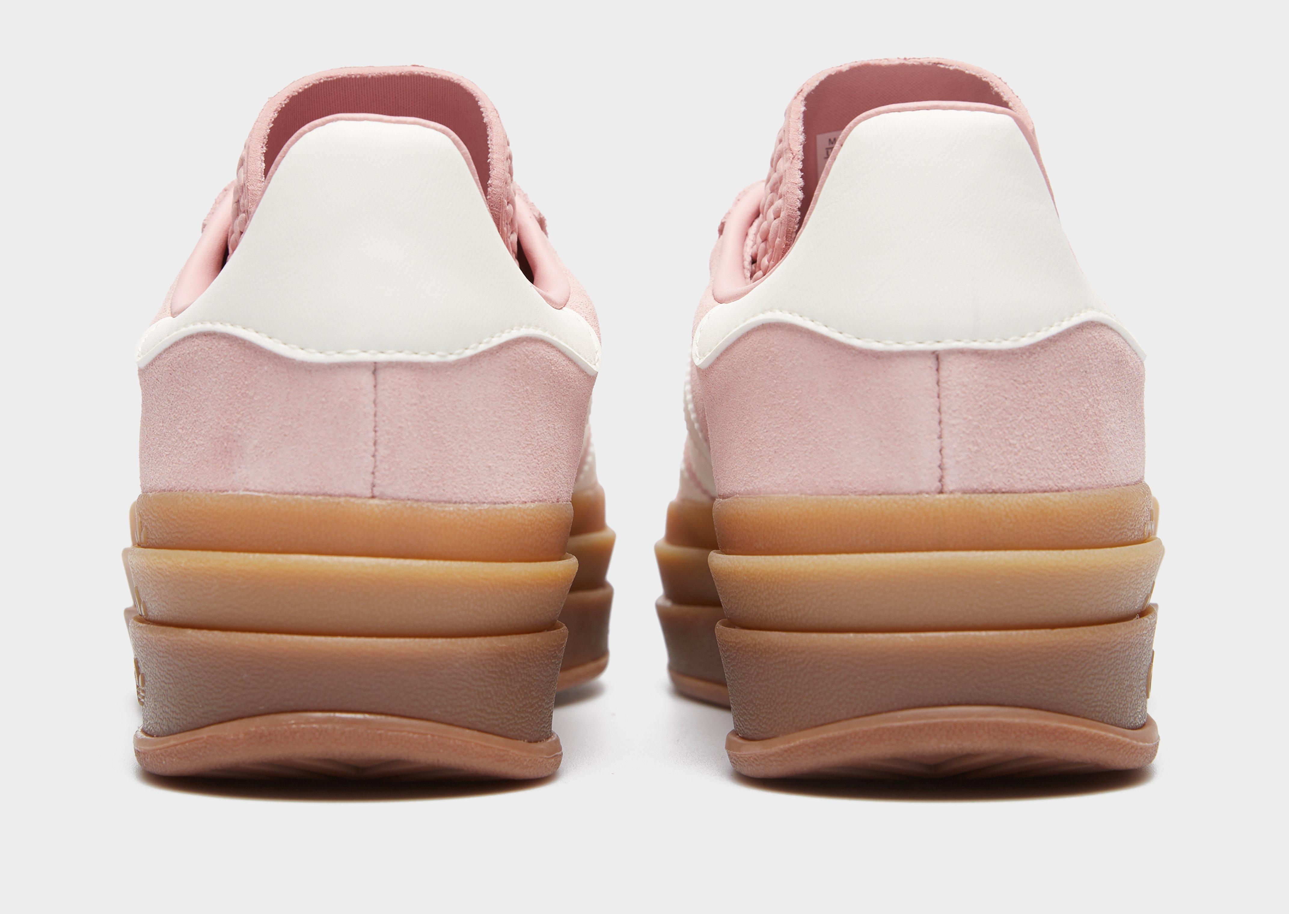 Buty sneakersy damskie ADIDAS GAZELLE BOLD W JS3903 Różowy