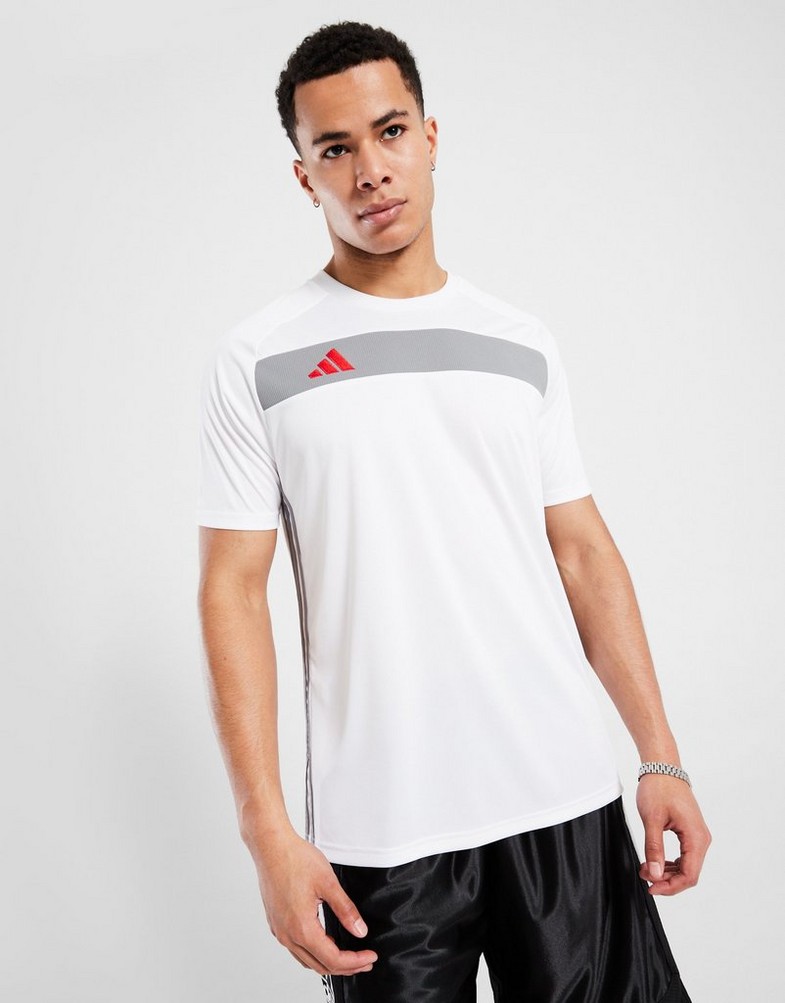 Чоловічі футболки ADIDAS ФУТБОЛКА TIRO ES JSY JV5752 Білий