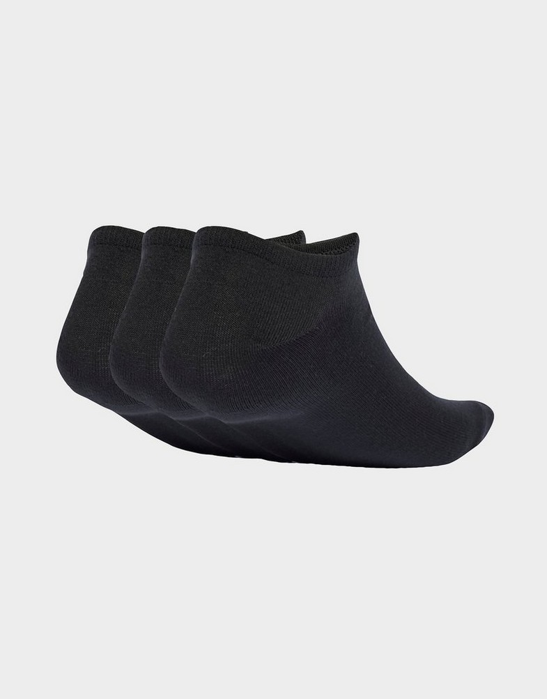 Șosete pentru femei ADIDAS ȘOSETE LINER SOCKS 3P JV7399 Negru