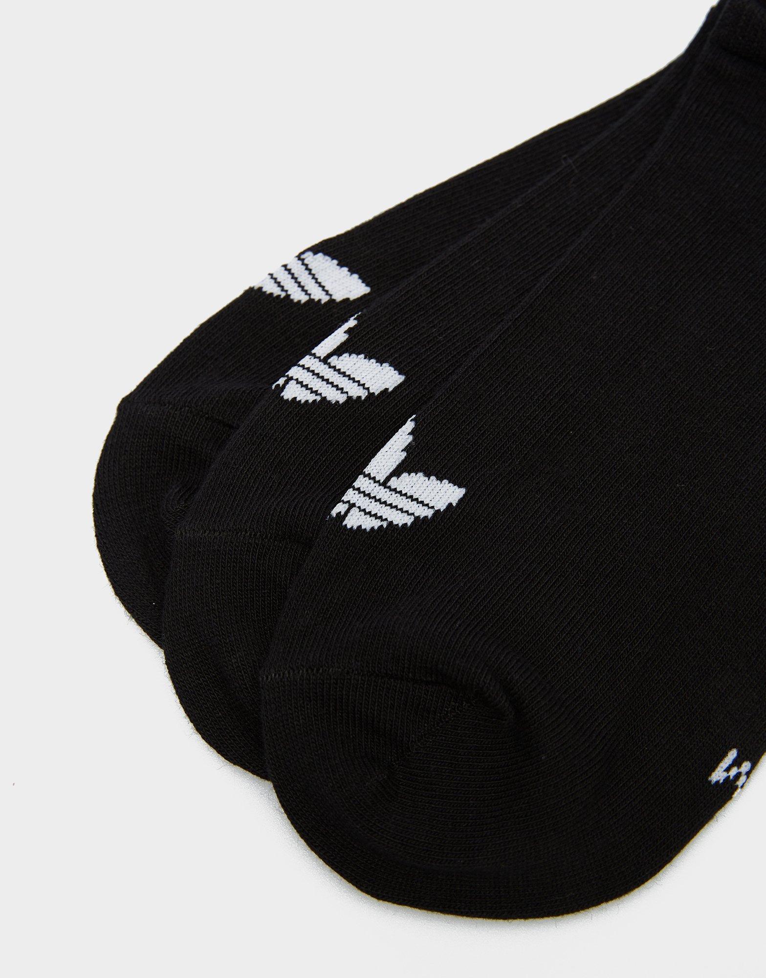 Dámske ponožky ADIDAS PONOŽKY LINER SOCKS 3P JV7399 Čierna