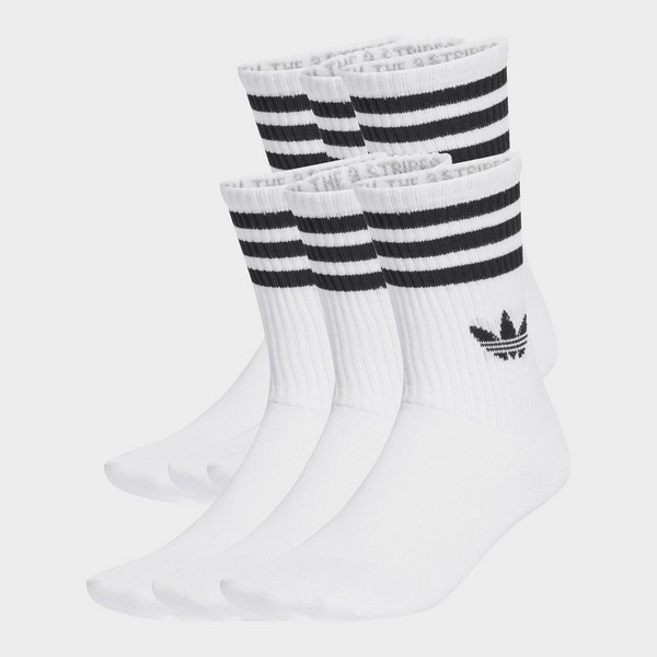 ADIDAS SKARPETY 3 STRIPES CREW SOCKS 6 PAIRS