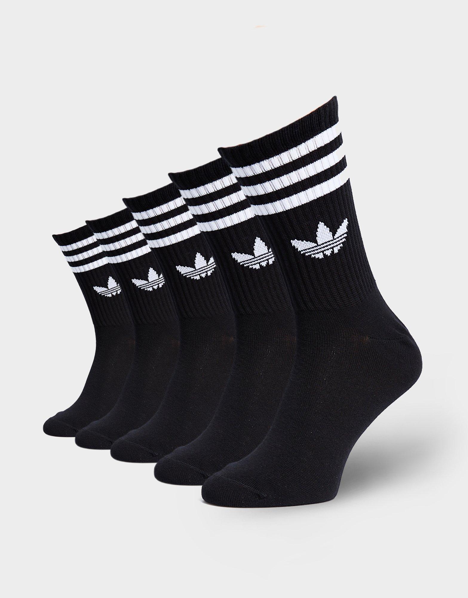 adidas Ponožky 3 Stripes Crew Socks 6 Pairs