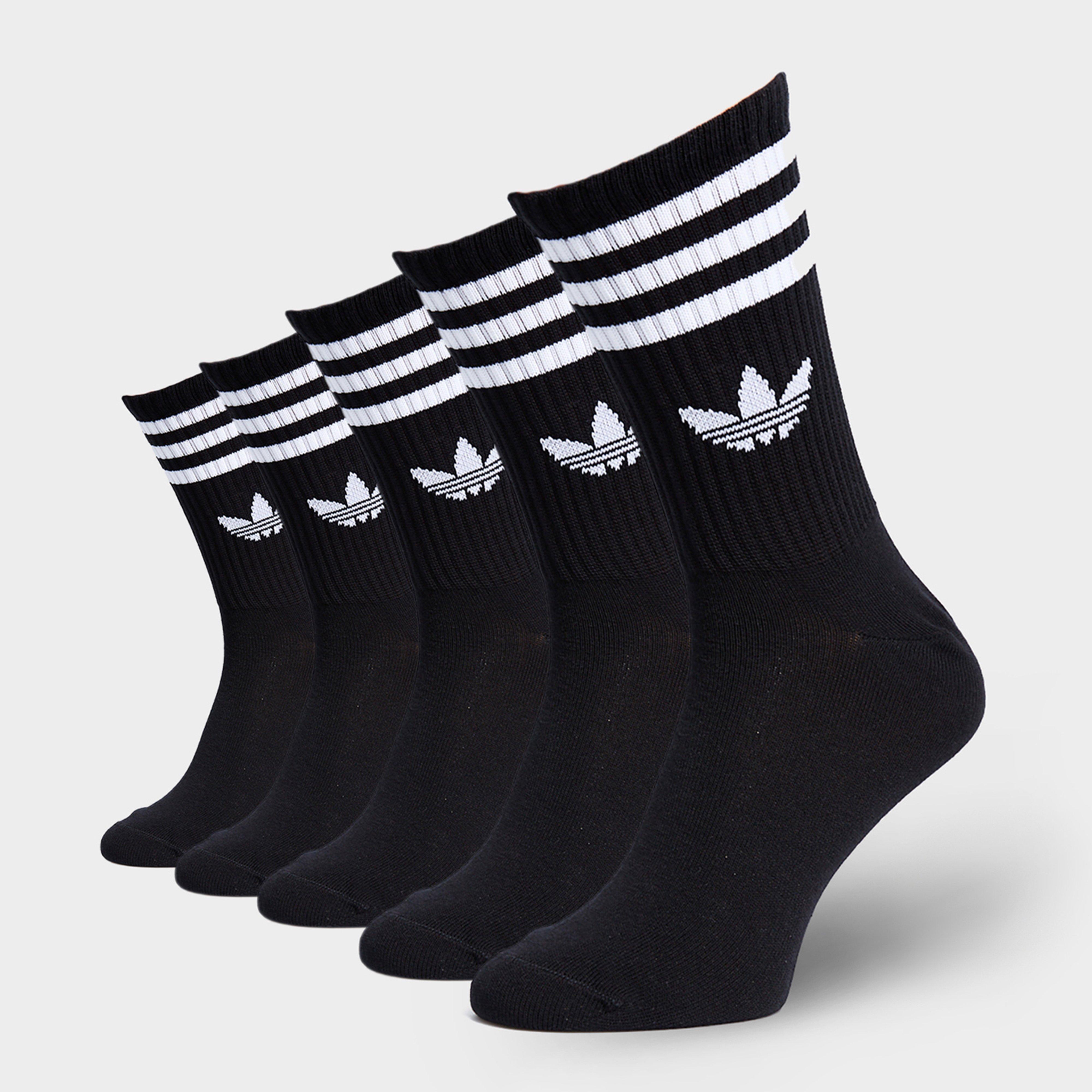 Dámske ponožky ADIDAS PONOŽKY 3 STRIPES CREW SOCKS 6 PAIRS