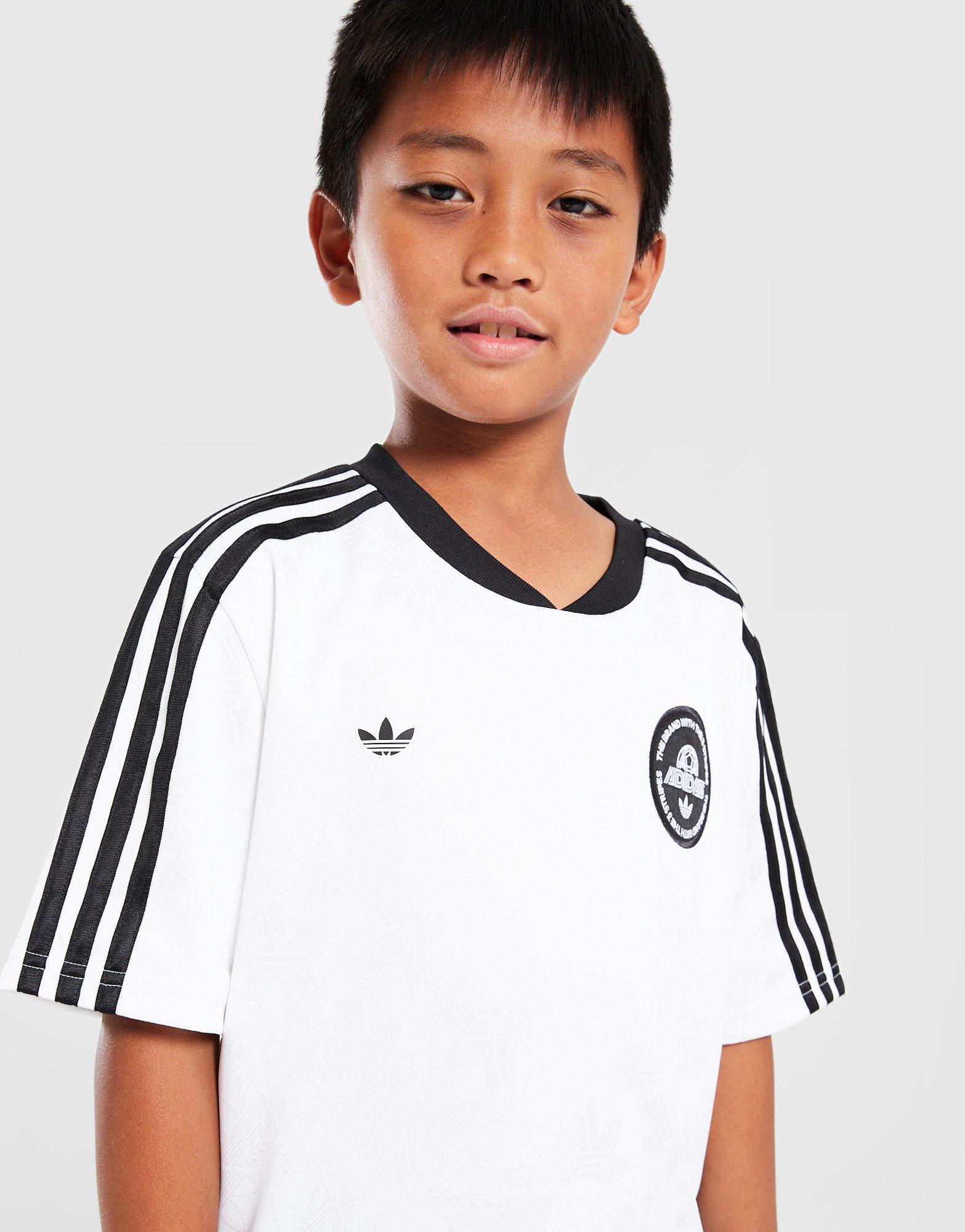 Koszulka, t-shirt dziecięcy ADIDAS T-SHIRT FOOTBALL TEE JV7682 Biały