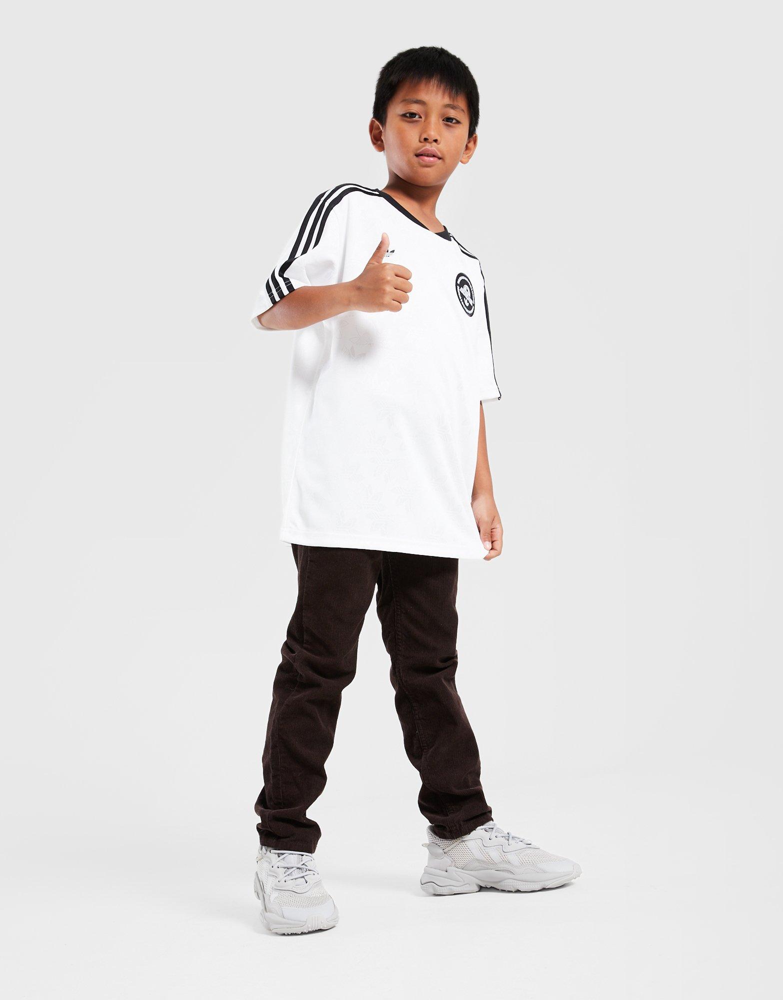 Koszulka, t-shirt dziecięcy ADIDAS T-SHIRT FOOTBALL TEE JV7682 Biały