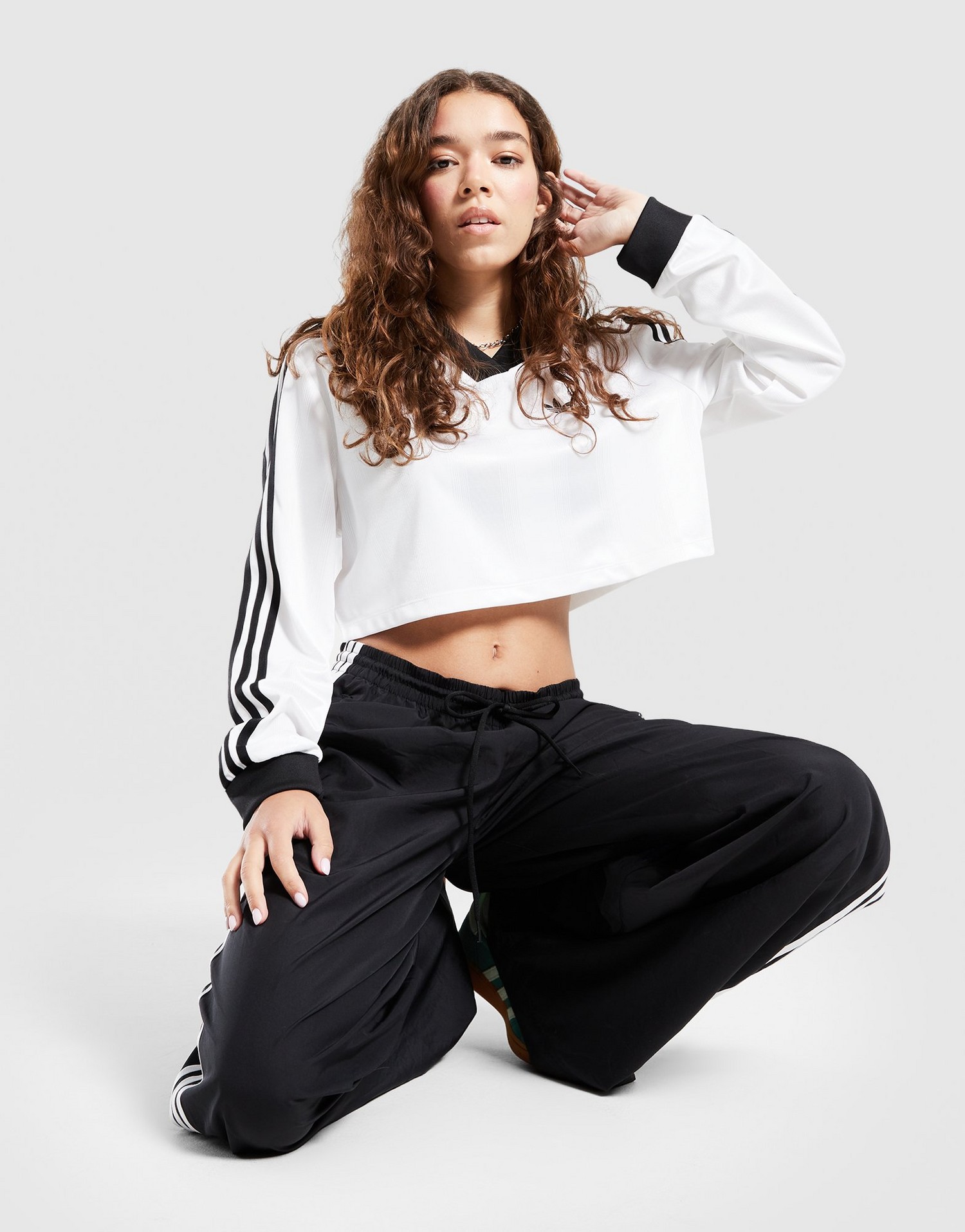 adidas T-Shirt Jacquard Ls Top