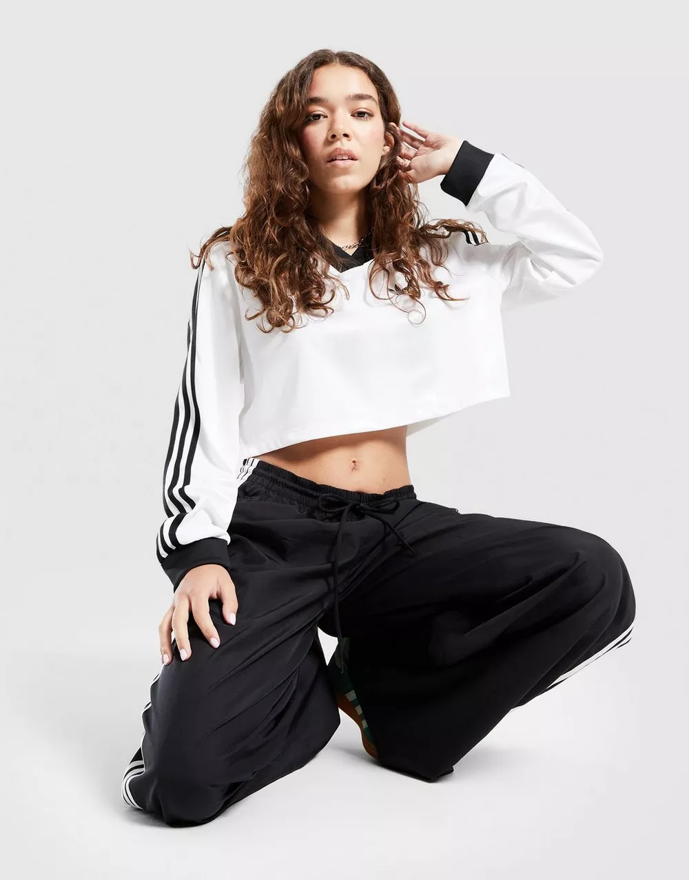 ADIDAS ФУТБОЛКА JACQUARD LS ТОП, фото 1 з 5