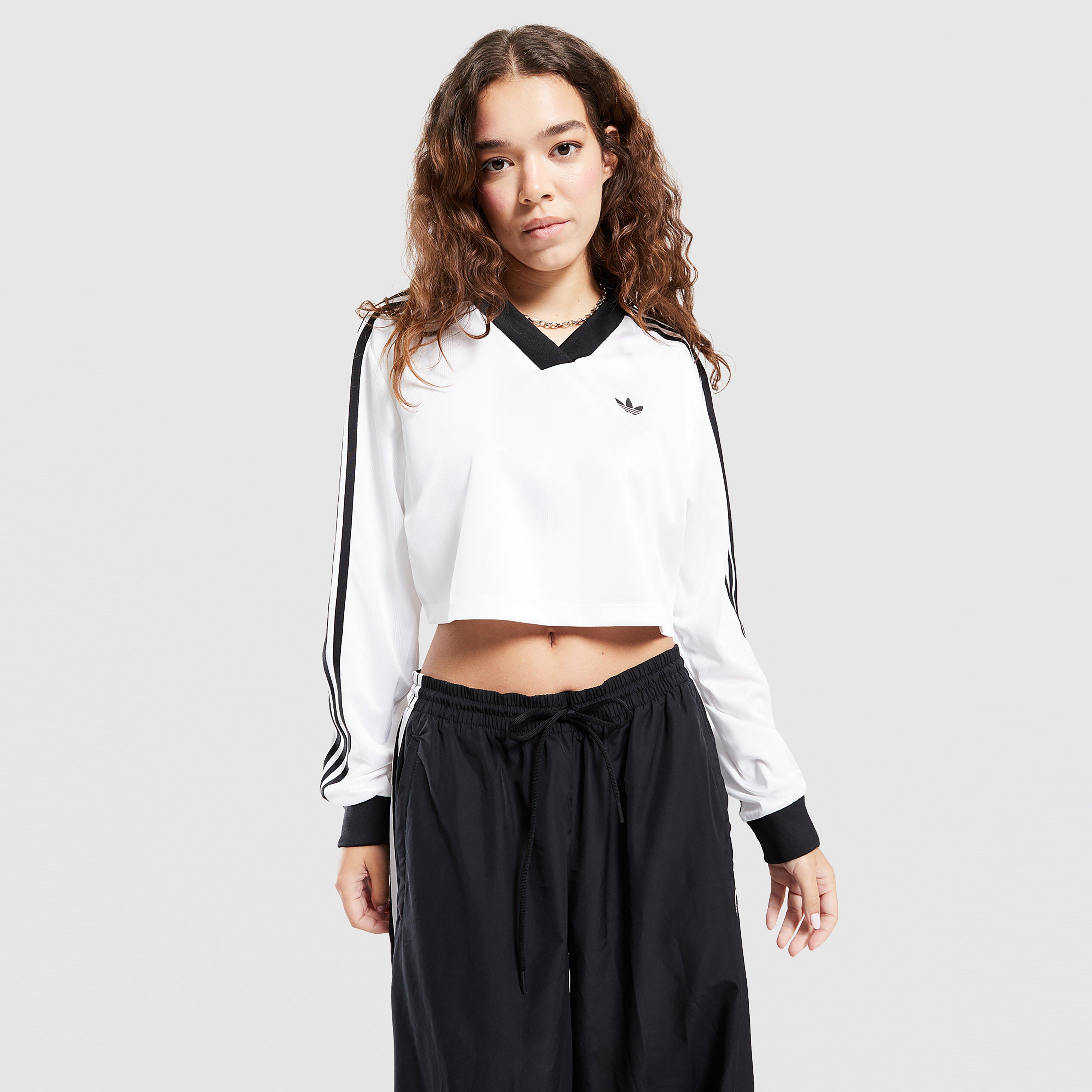 Koszulka, t-shirt damski ADIDAS T-SHIRT JACQUARD LS TOP