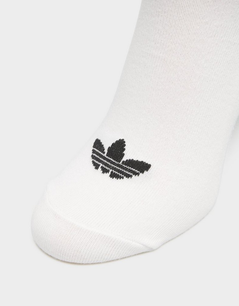 Șosete pentru femei ADIDAS ȘOSETE LINER SOCKS 6 PAIRS JW5336 Alb
