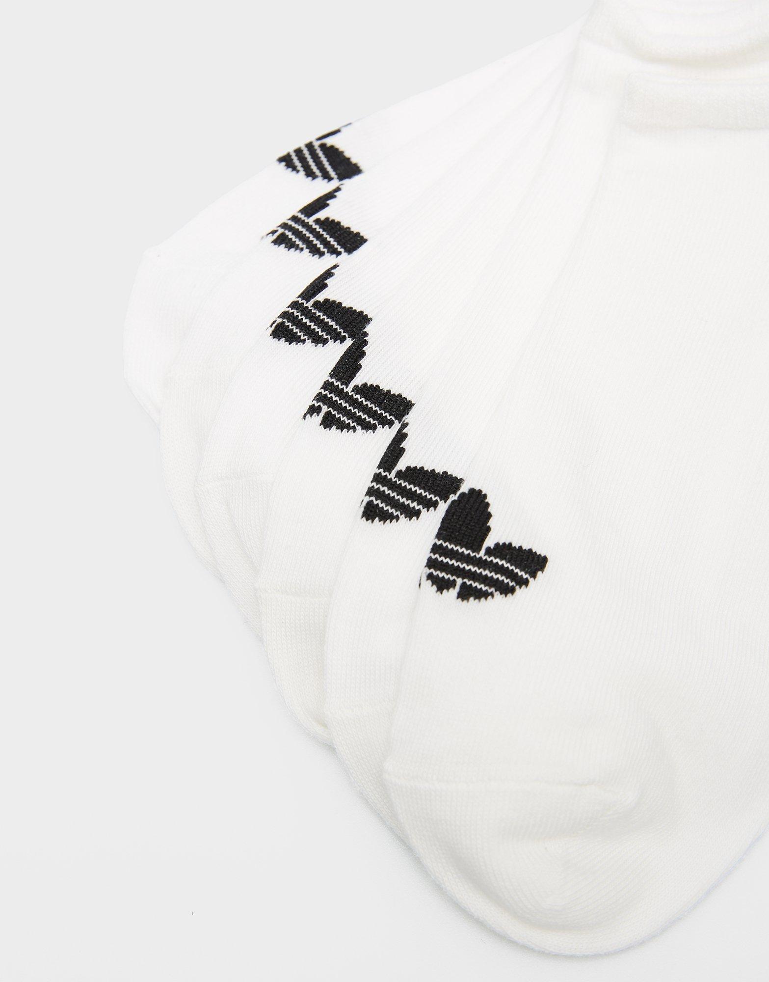 Dámske ponožky ADIDAS PONOŽKY LINER SOCKS 6 PAIRS JW5336 Biela