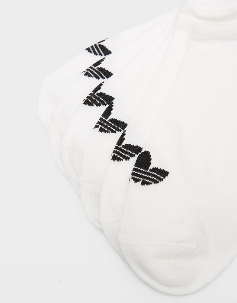 Șosete pentru femei ADIDAS ȘOSETE LINER SOCKS 6 PAIRS JW5336 Alb