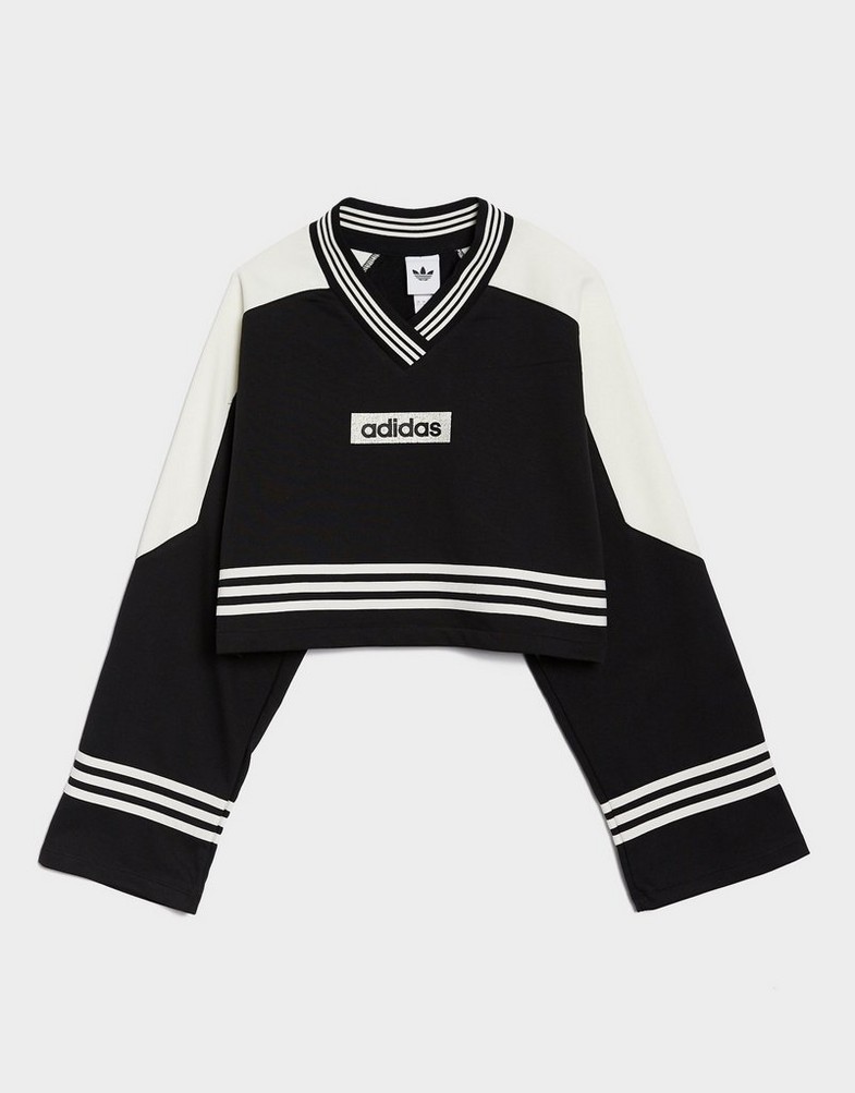 Dámska mikina ADIDAS MIKINA CREW SWEATSHIRT JW7273 Čierna