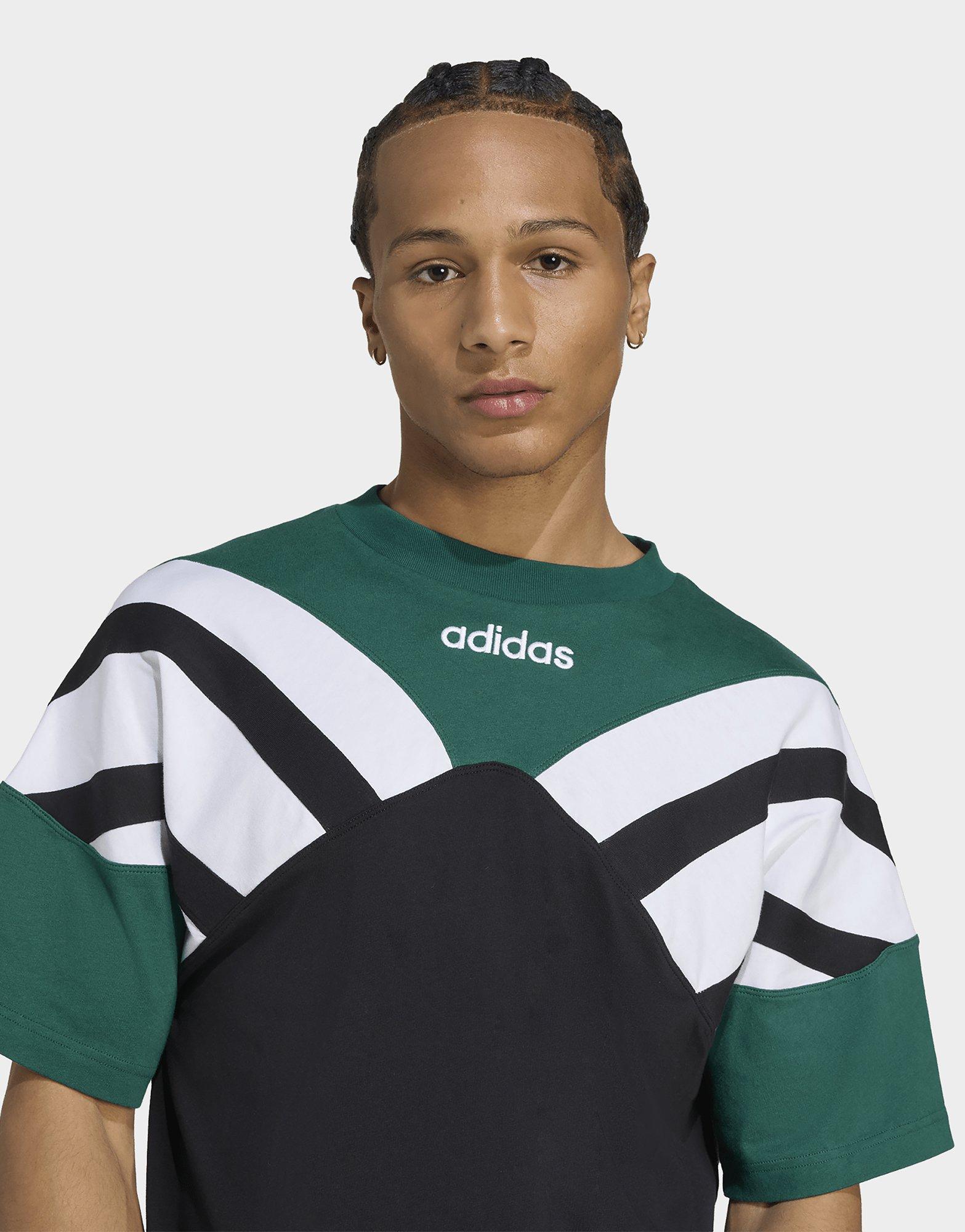 Koszulka, t-shirt męski ADIDAS T-SHIRT CUTLINE TEE JX3075 Zielony