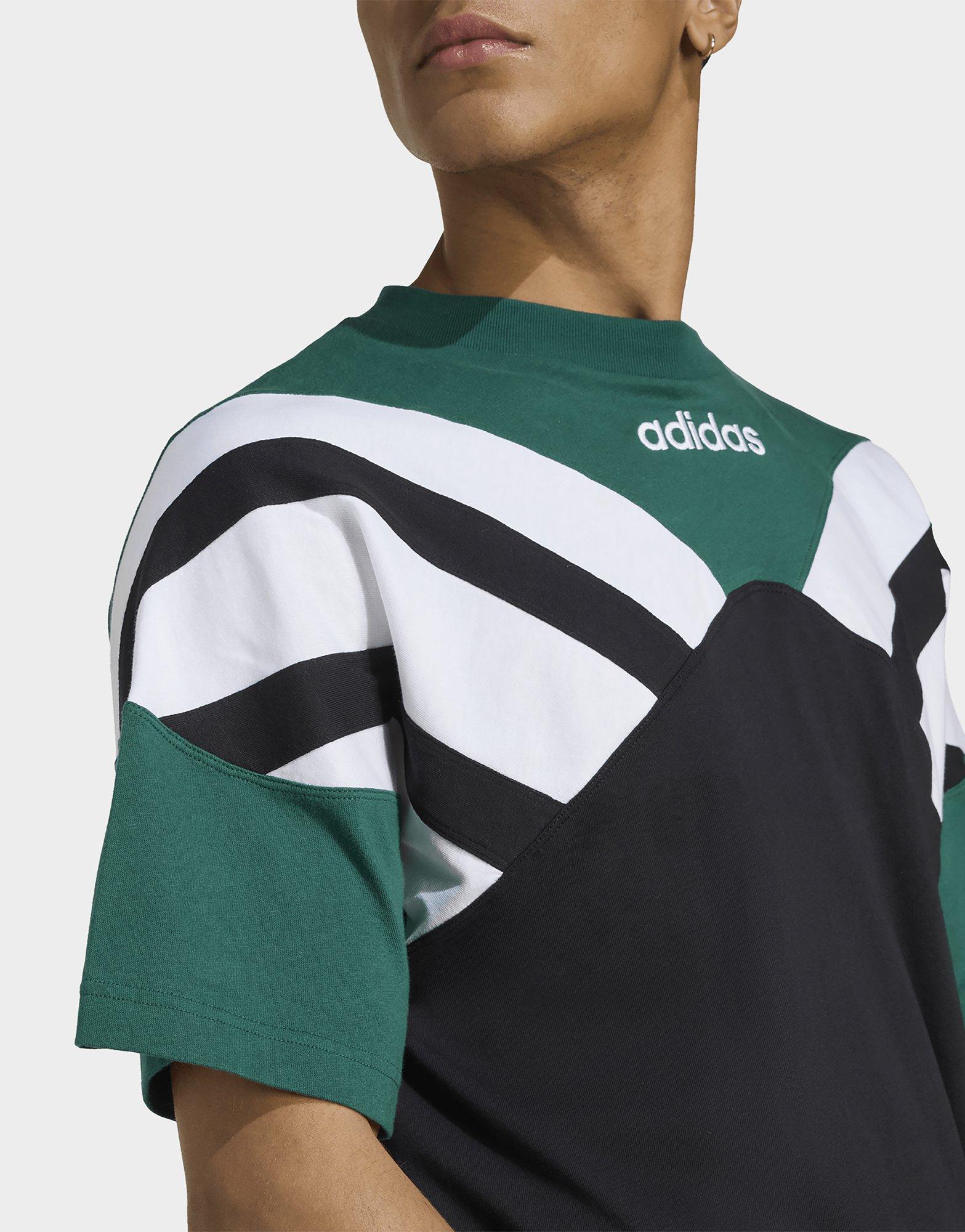 Koszulka, t-shirt męski ADIDAS T-SHIRT CUTLINE TEE JX3075 Zielony