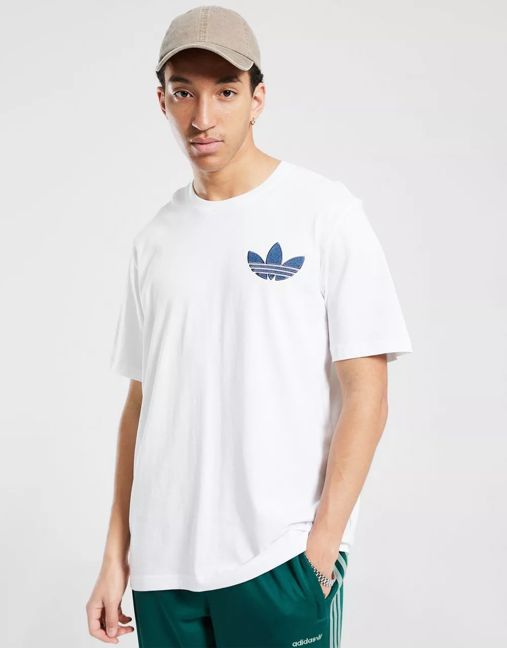 ADIDAS ФУТБОЛКА DENIM TREF TEE, фото 1 з 4