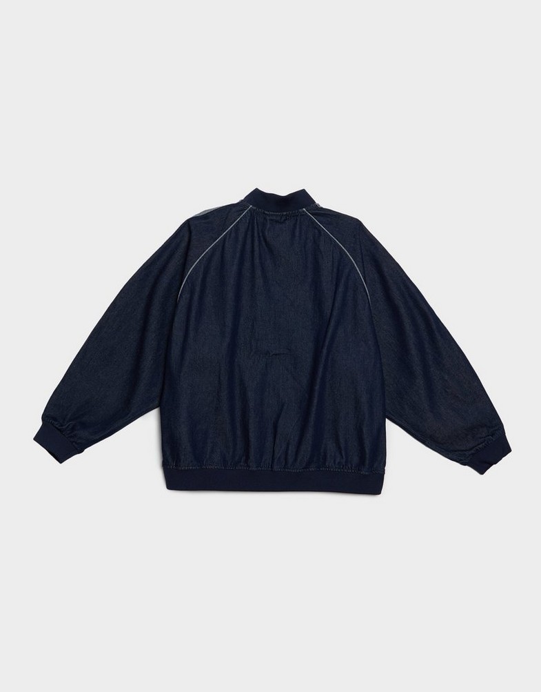 Bluză pentru bărbați ADIDAS BLUZĂ SST TT JX6461 Bleumarin