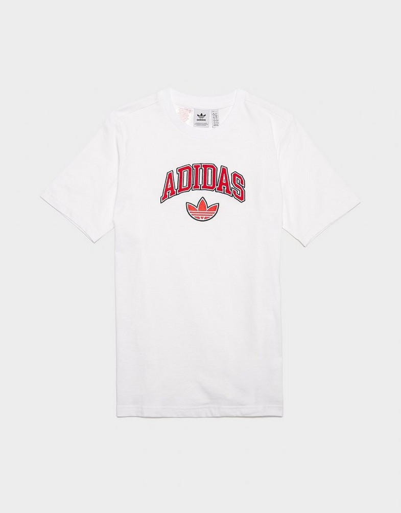 Gyerek póló ADIDAS PÓLÓ COLLEGIATE TEE WHITE B JX6850 Fehér