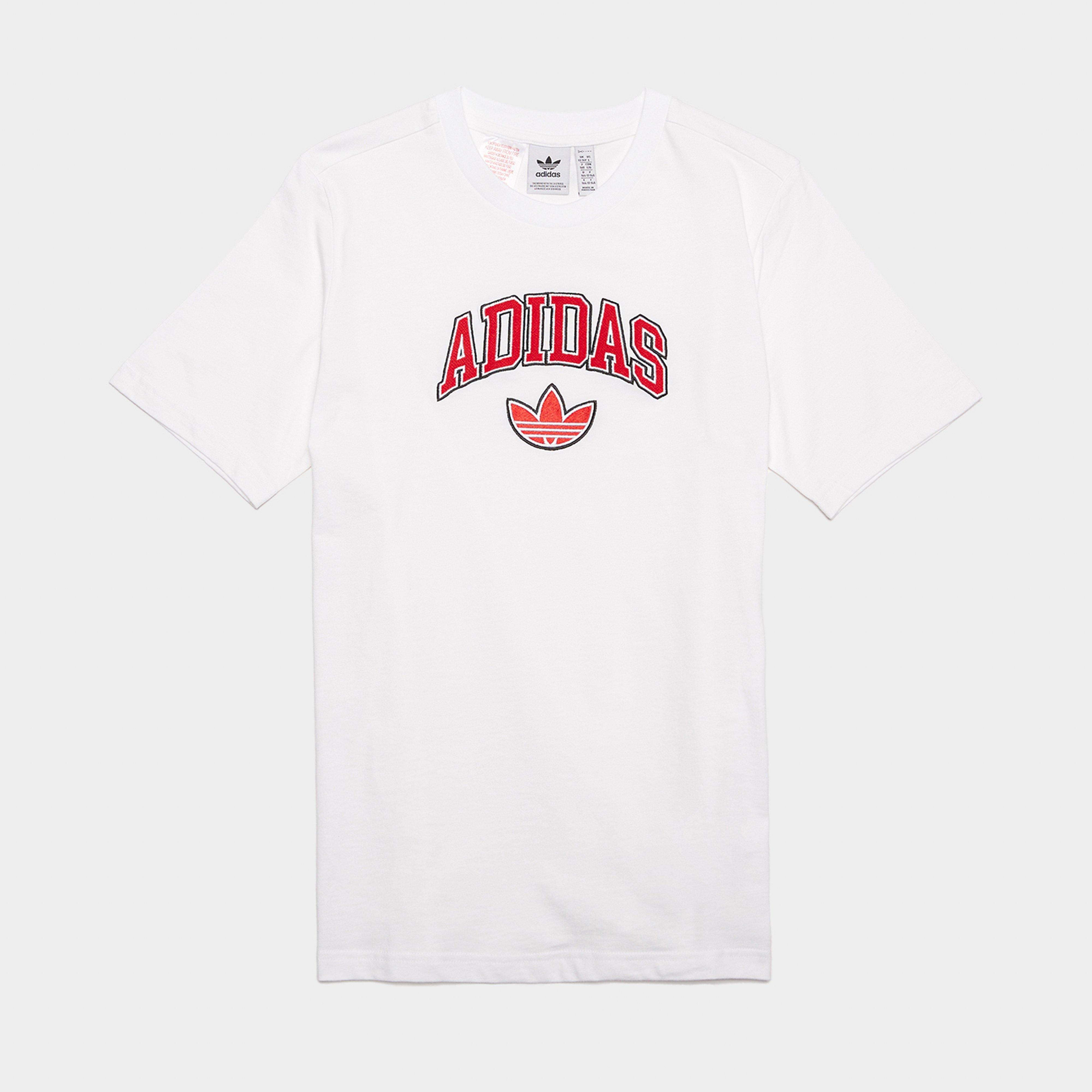 Gyerek póló ADIDAS PÓLÓ COLLEGIATE TEE WHITE B