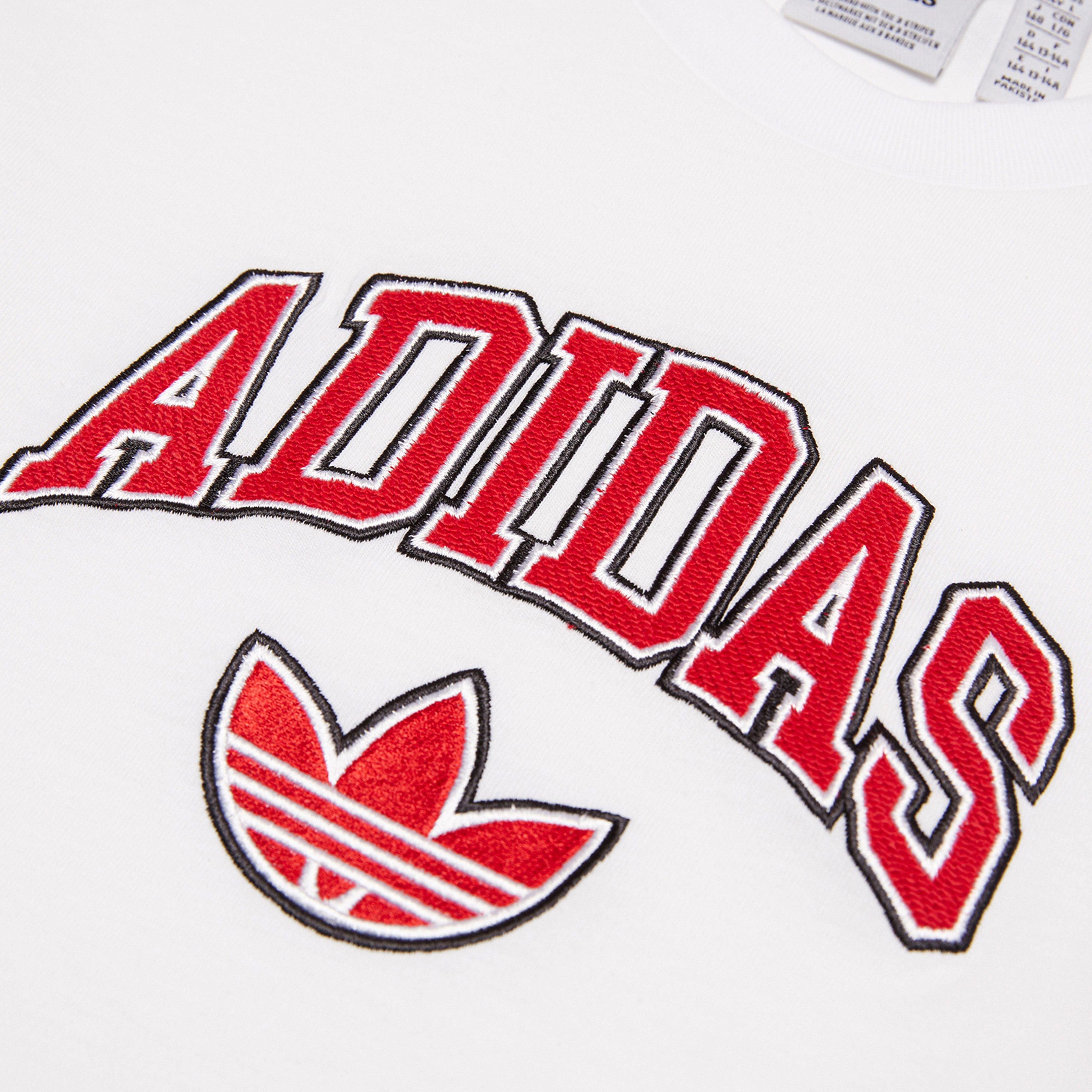 Gyerek póló ADIDAS PÓLÓ COLLEGIATE TEE WHITE B