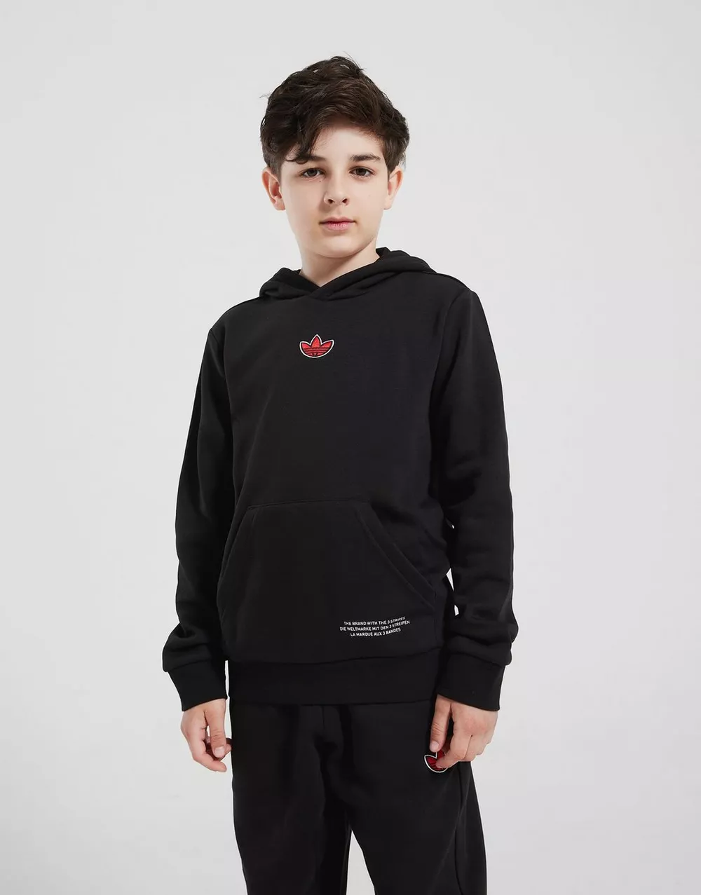 ADIDAS КОФТА З КАПЮШОНОМ COLLEGIATE HD BLK B, фото 1 з 3