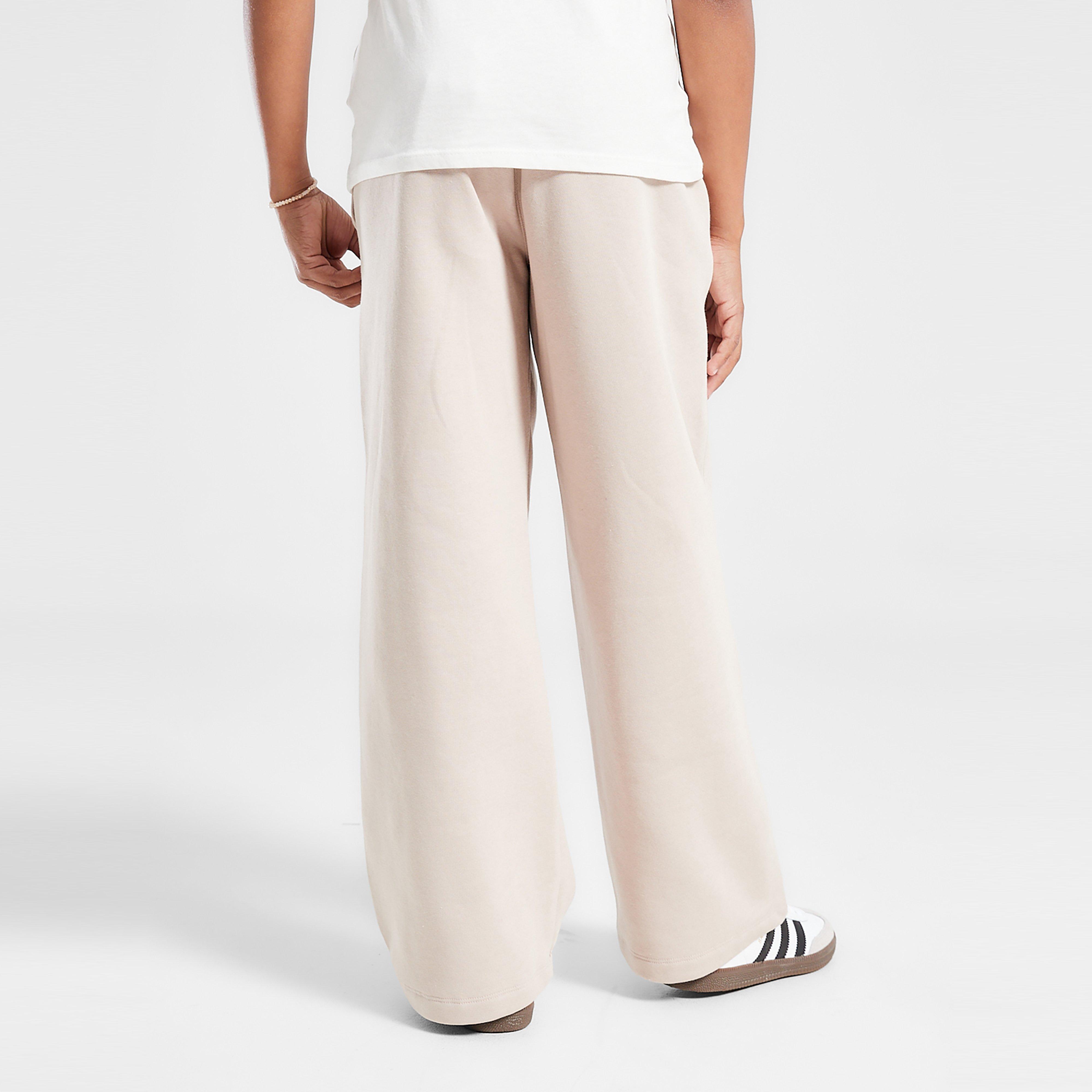 Pantaloni pentru copii ADIDAS PANTALONI  LGO WIDE LEG JOG BGE G