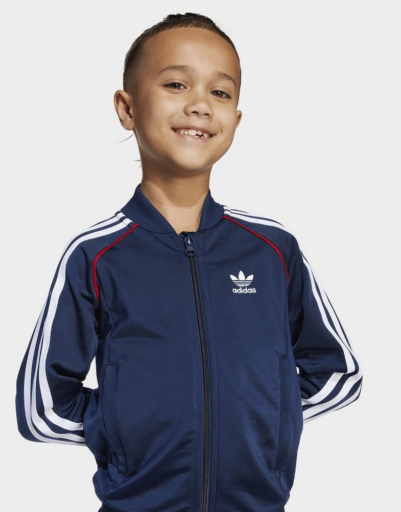 Trening pentru copii ADIDAS SET SST ADICOLOR TRACKSUIT JY1143 Bleumarin