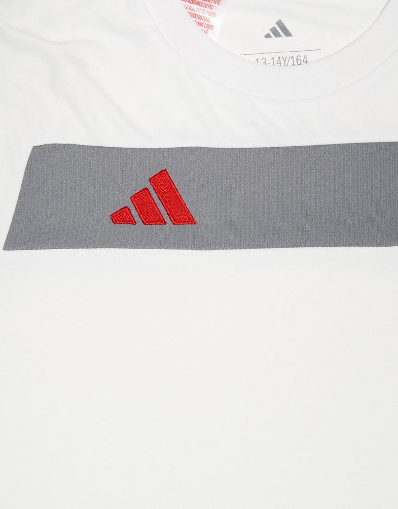 Koszulka, t-shirt dziecięcy ADIDAS T-SHIRT TIRO ES JSY Y B JY3378 Biały
