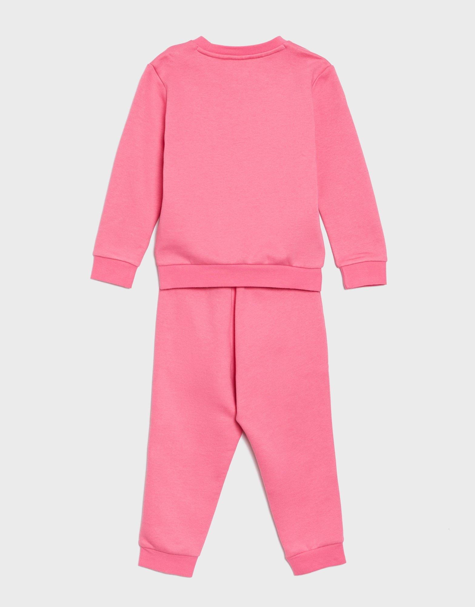 Trening pentru copii ADIDAS SET CREW SET JY4880 Roz