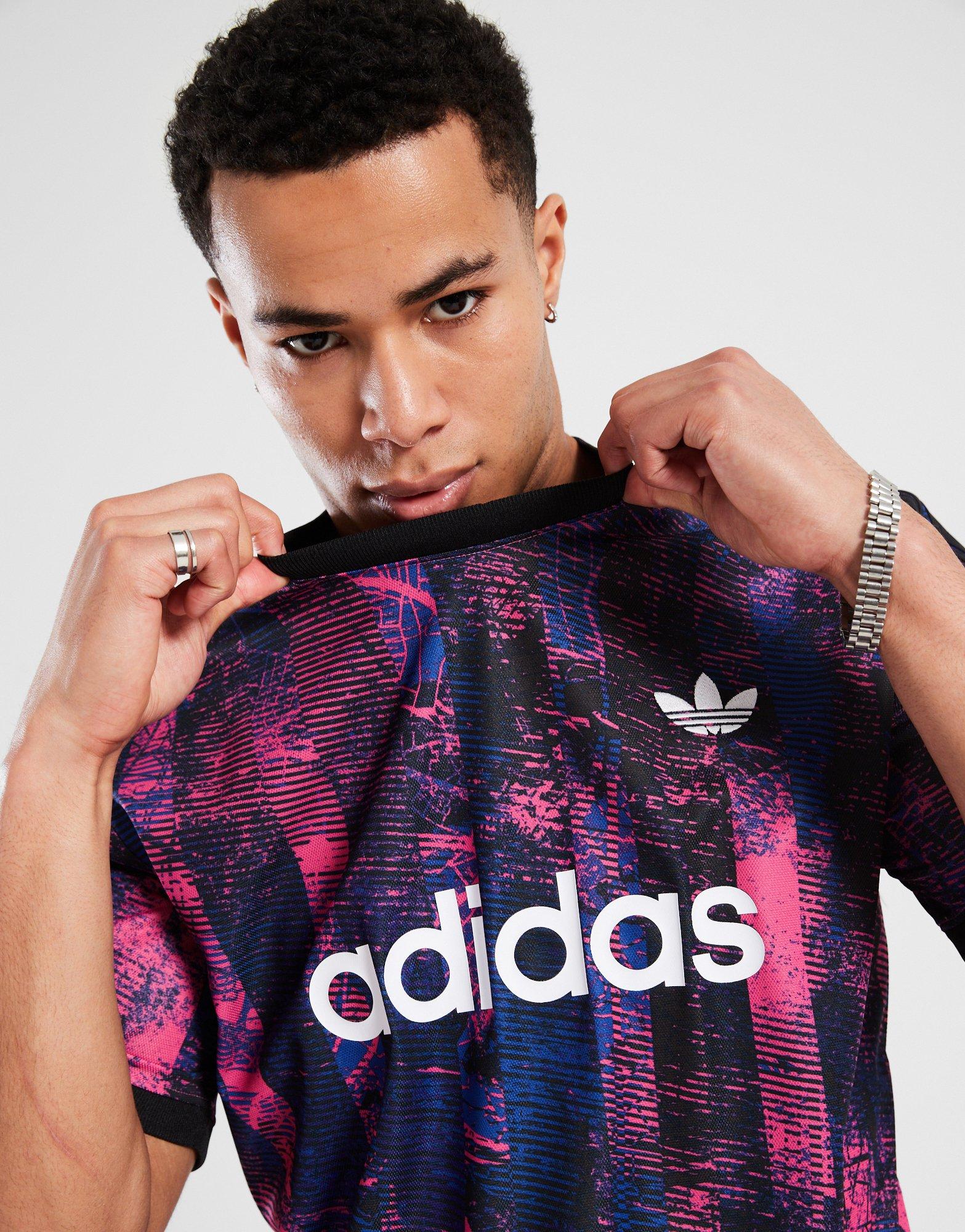 Tricou pentru bărbați ADIDAS TRICOU FTB AOP TEE JZ7984 Roz