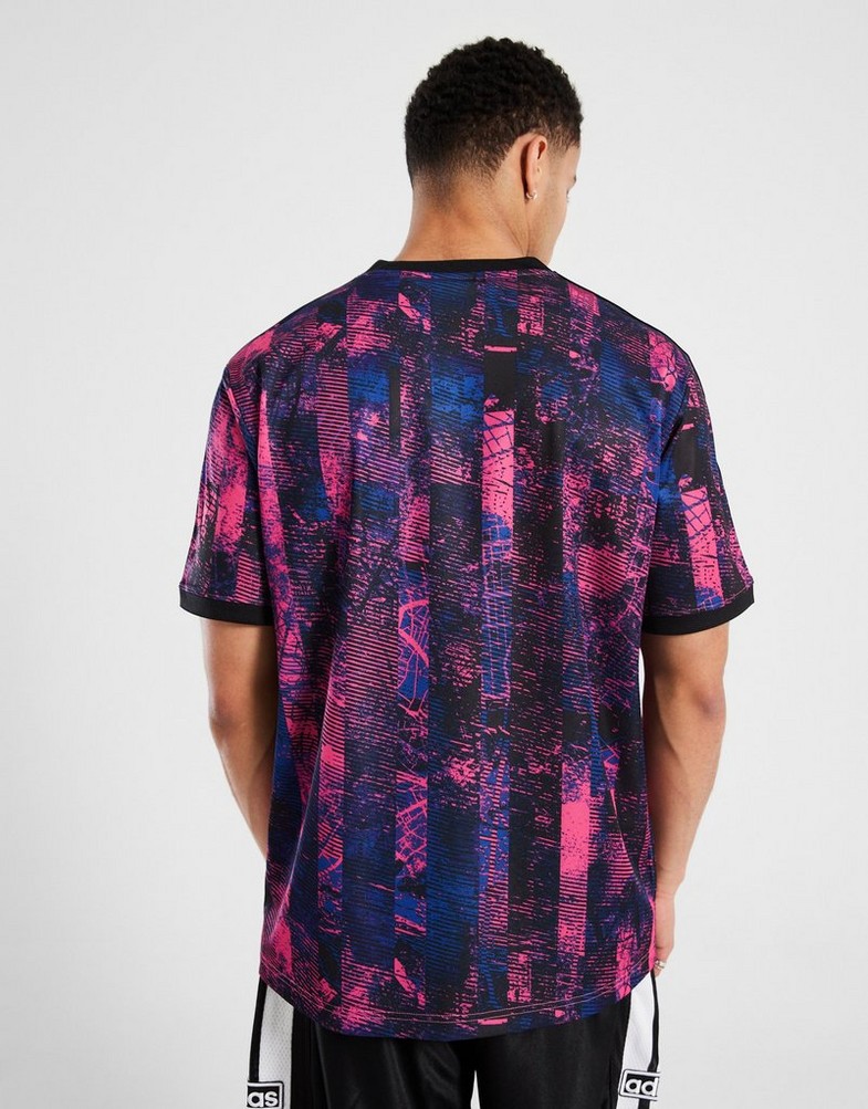 Pánske tričko ADIDAS TRIČKO FTB AOP TEE JZ7984 Růžová