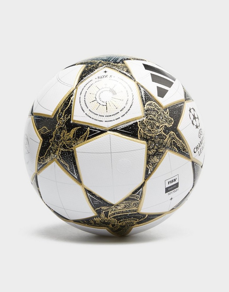 Мъжко спортно оборудване ADIDAS ТОПКА UEFA CHAMPIONS LEAGUE LEAGUE BALL JZ9995 Бял