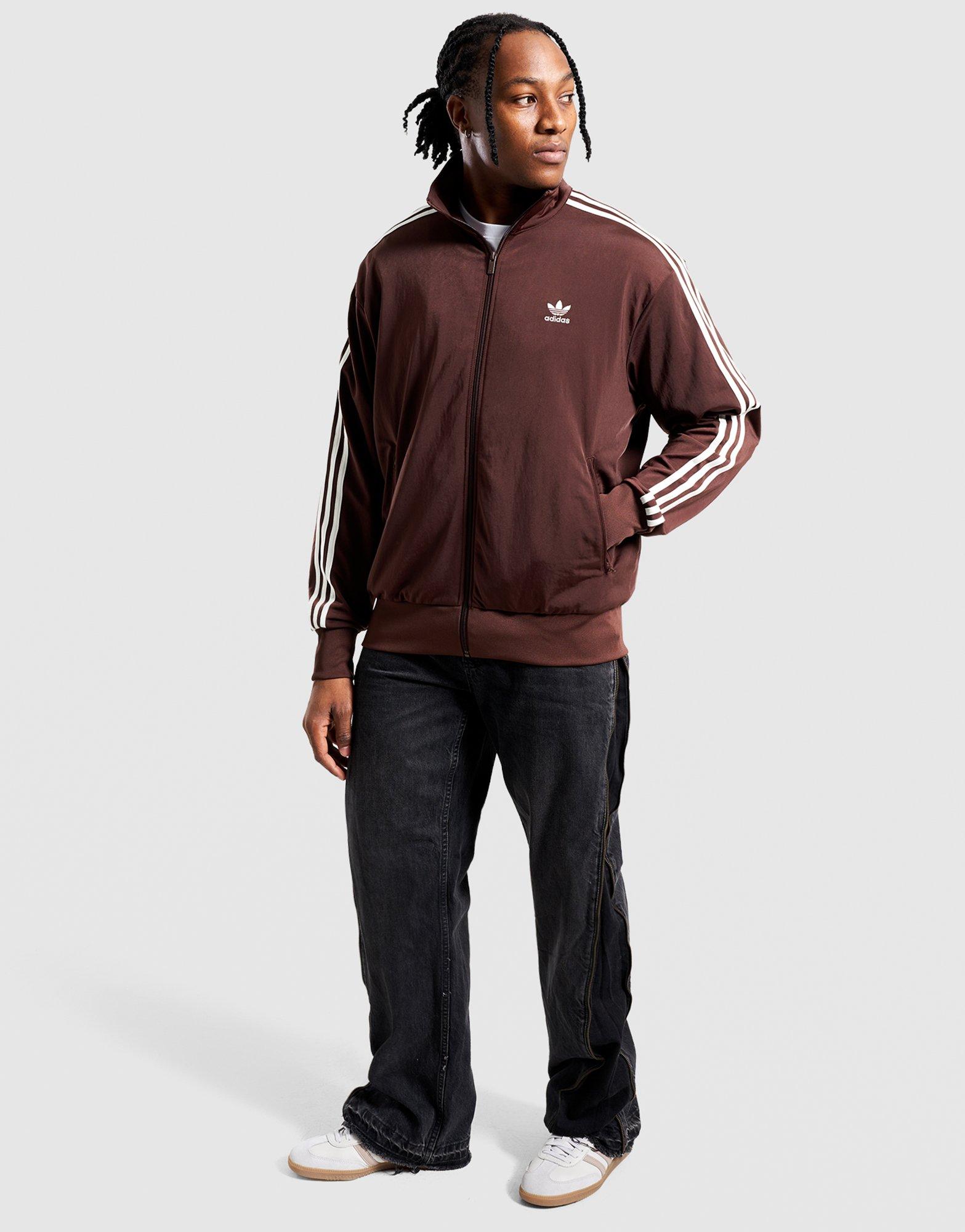 Bluză pentru bărbați ADIDAS BLUZĂ FIREBIRD TT KA0459 Maro