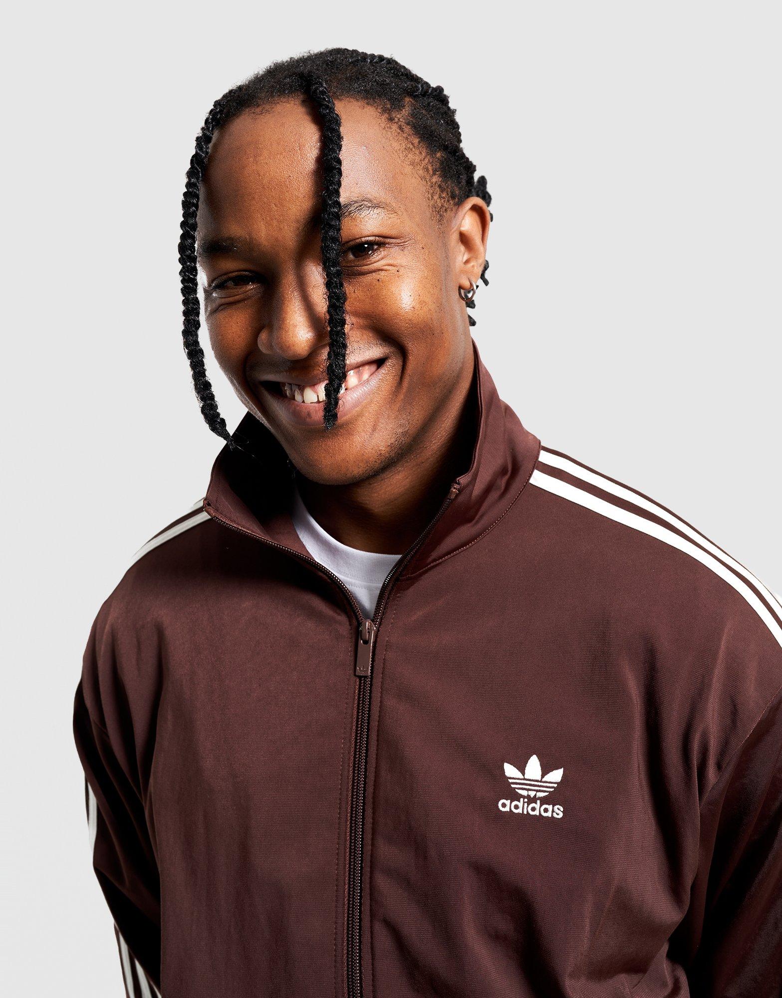 Bluză pentru bărbați ADIDAS BLUZĂ FIREBIRD TT KA0459 Maro