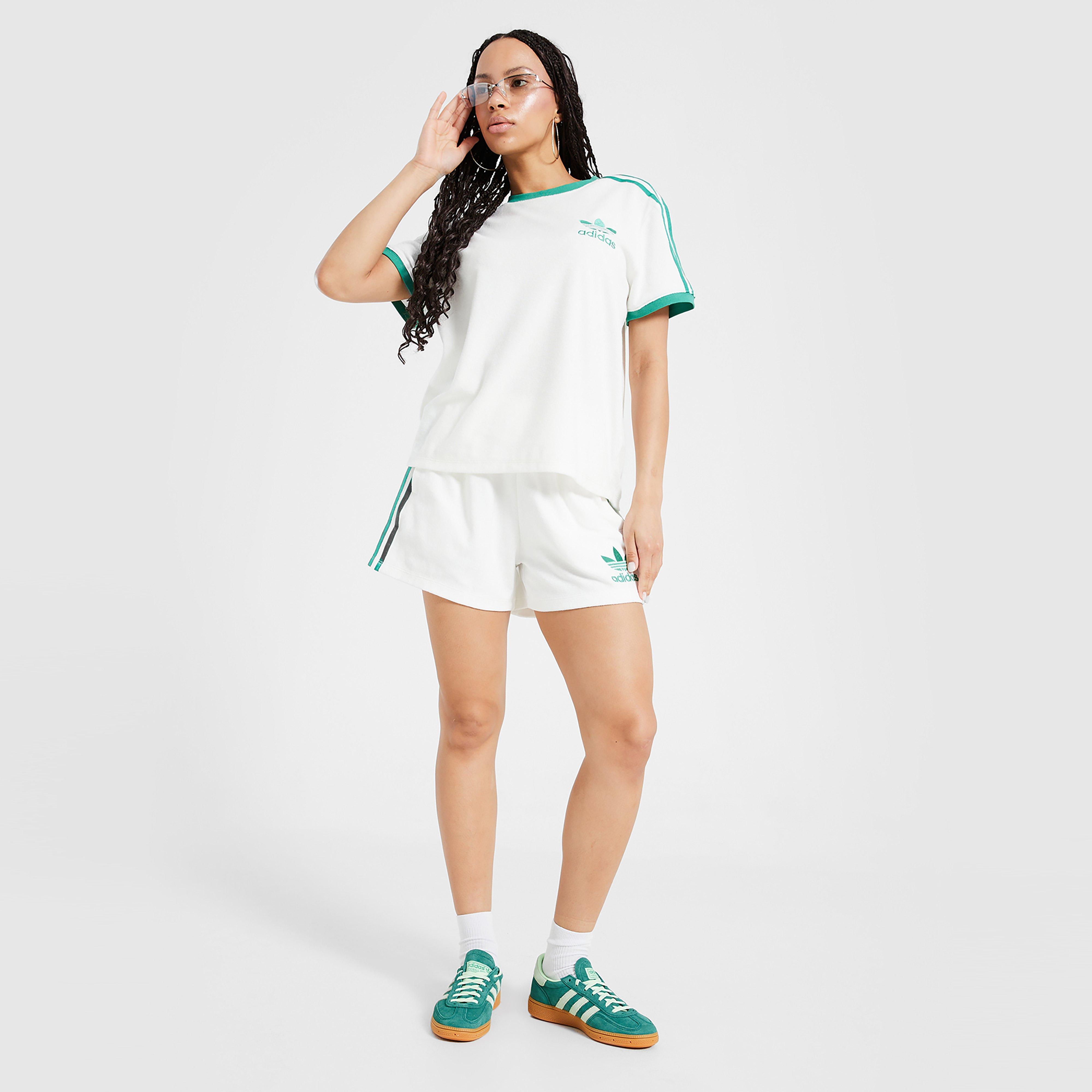 Koszulka, t-shirt damski ADIDAS T-SHIRT TERRY 3S TEE